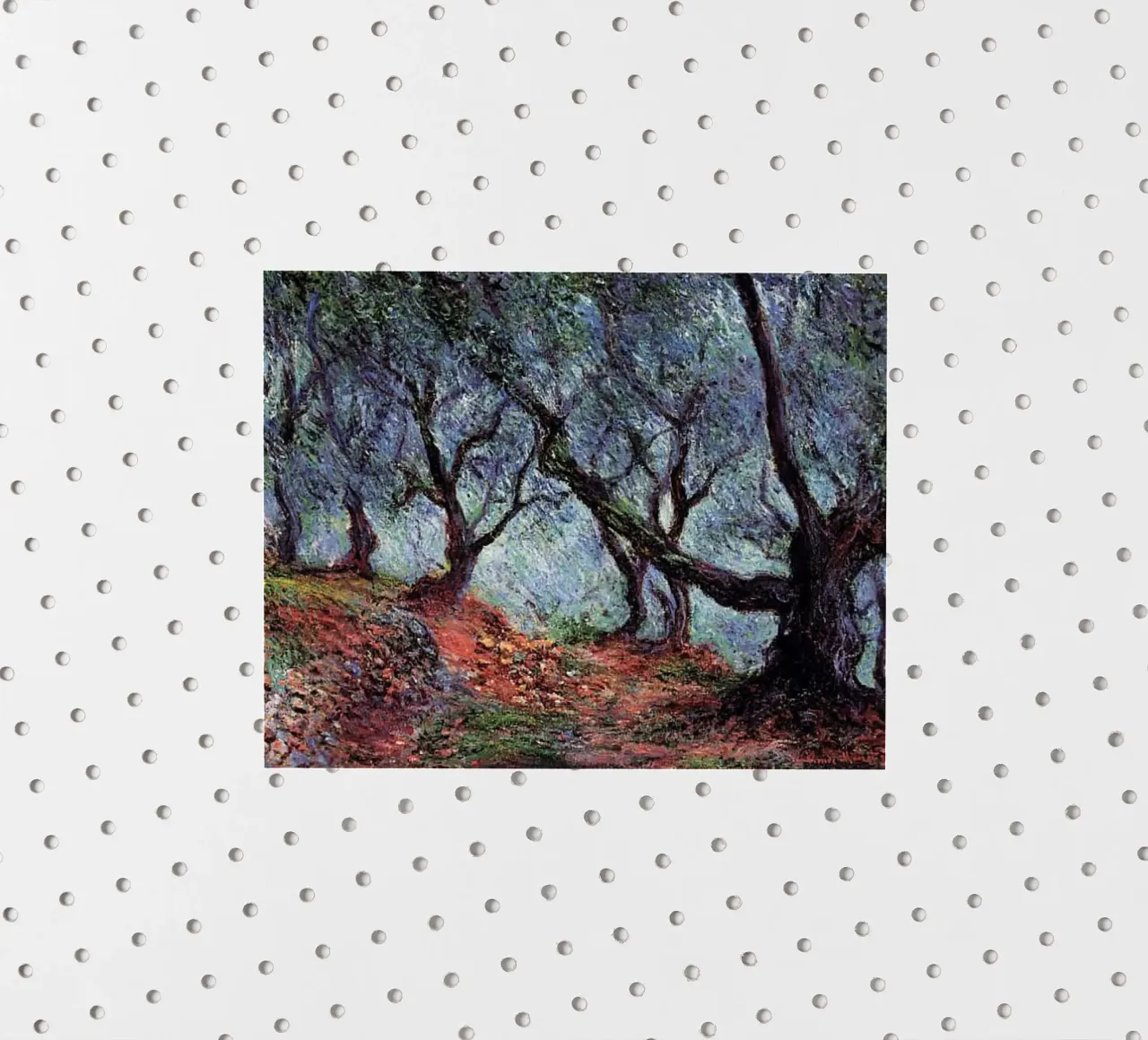 trees in the middle of forest sticker by SMG Store