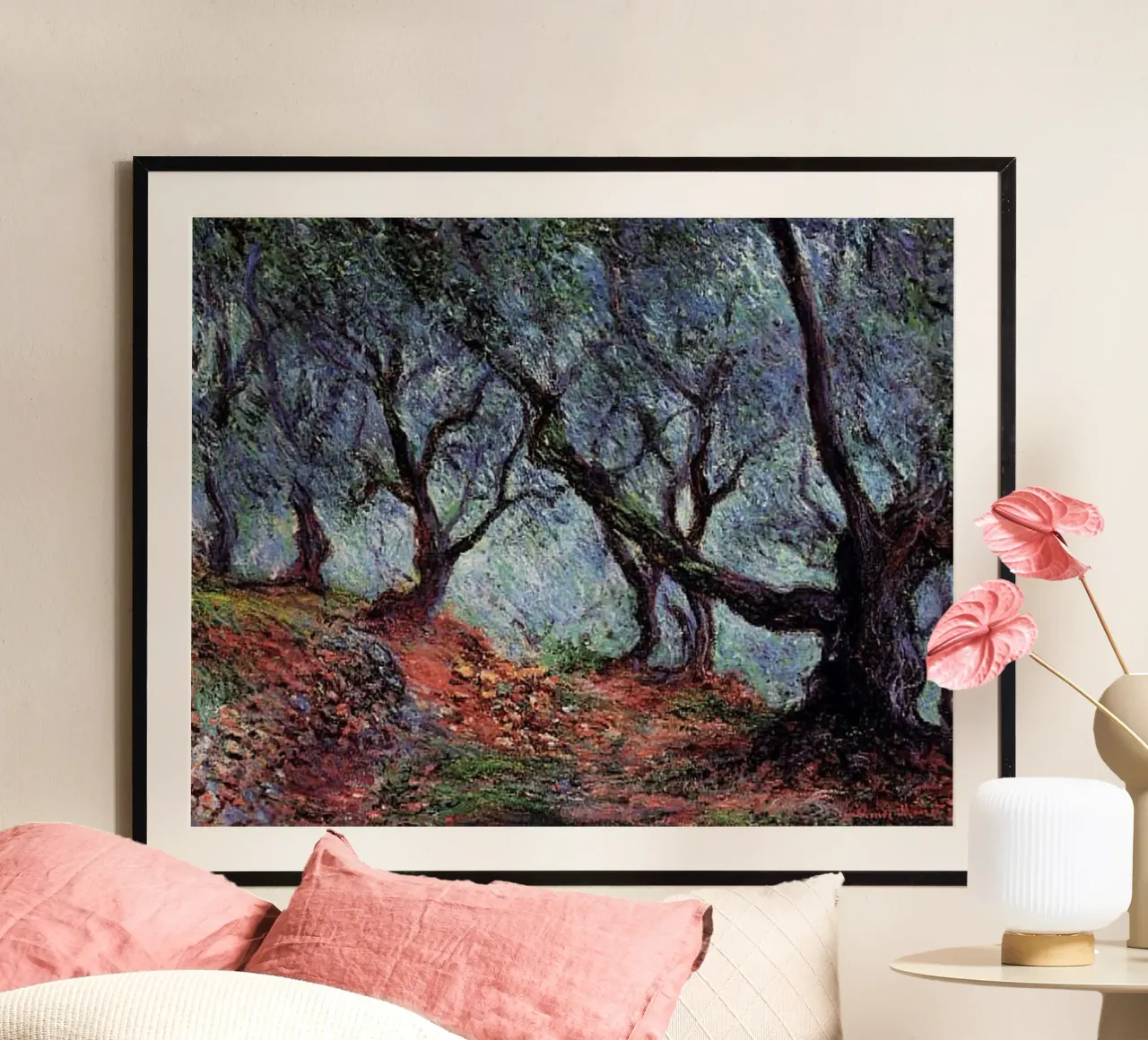 trees in the middle of forest hahnemühle by SMG Store