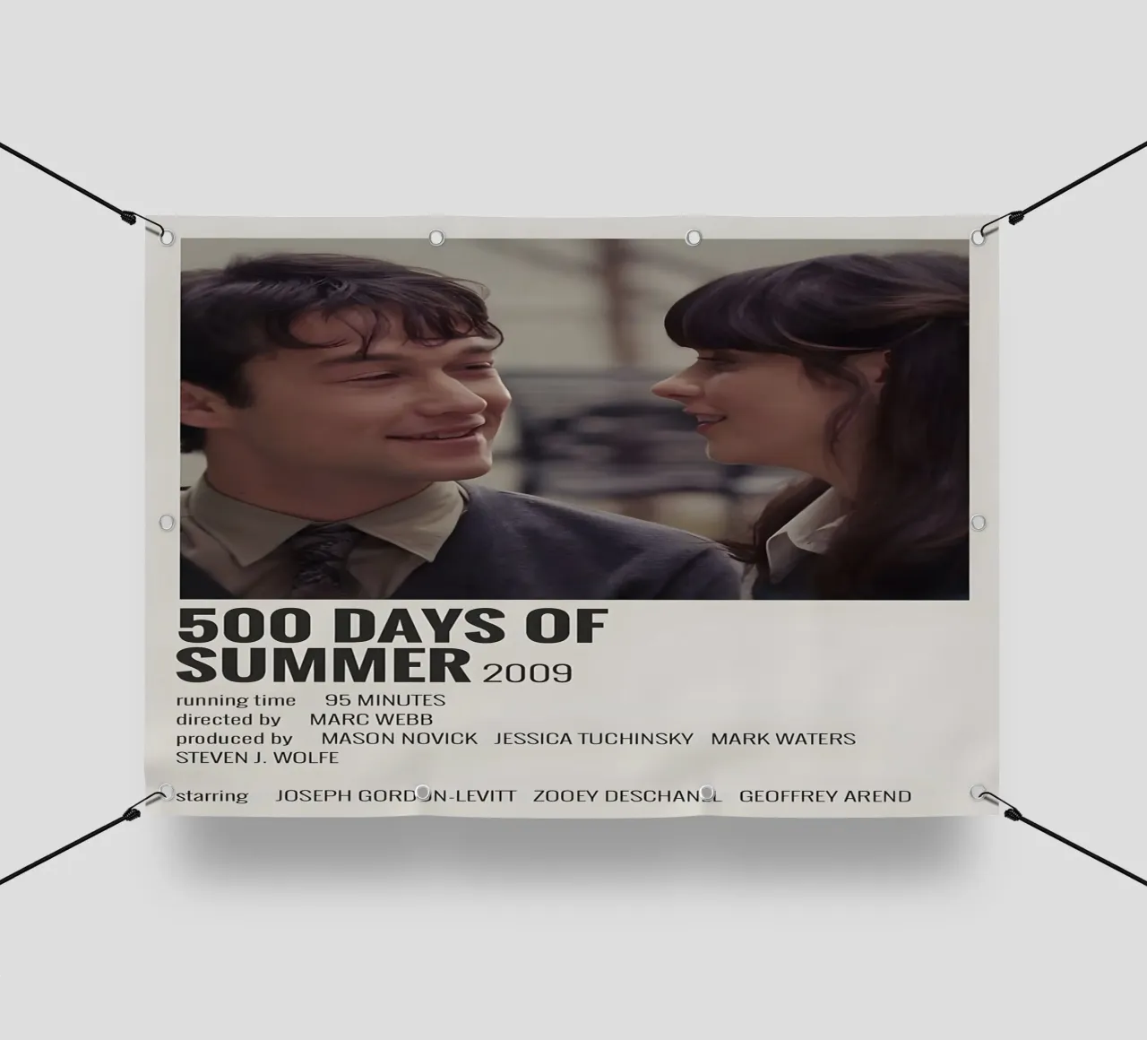500 DAYS OF SUMMER 2009 telo in pvc da MVFminimalist