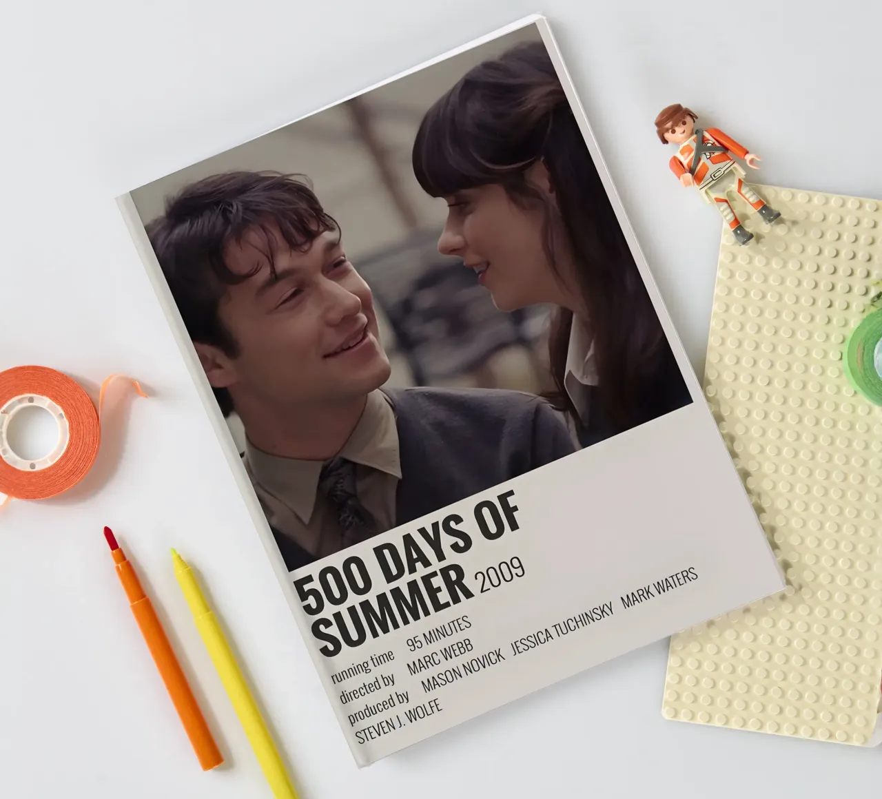 500 DAYS OF SUMMER 2009 notebook by MVFminimalist