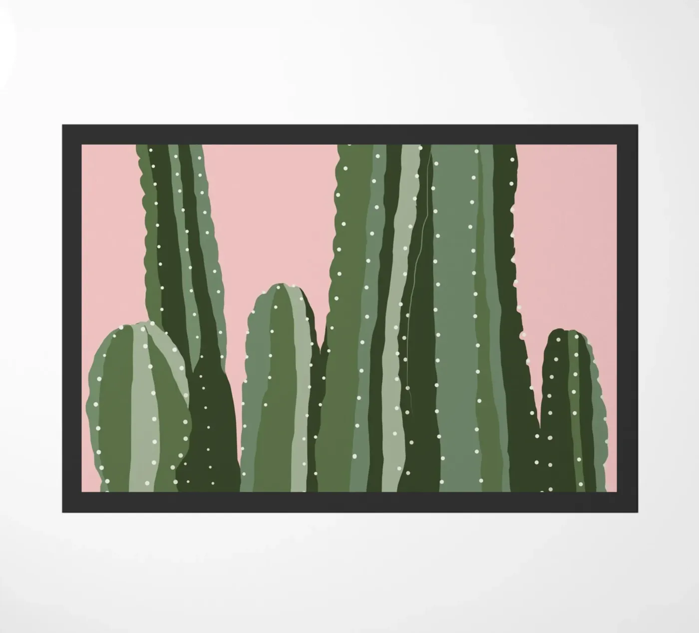 Cactus 11 doormat by Little Dean