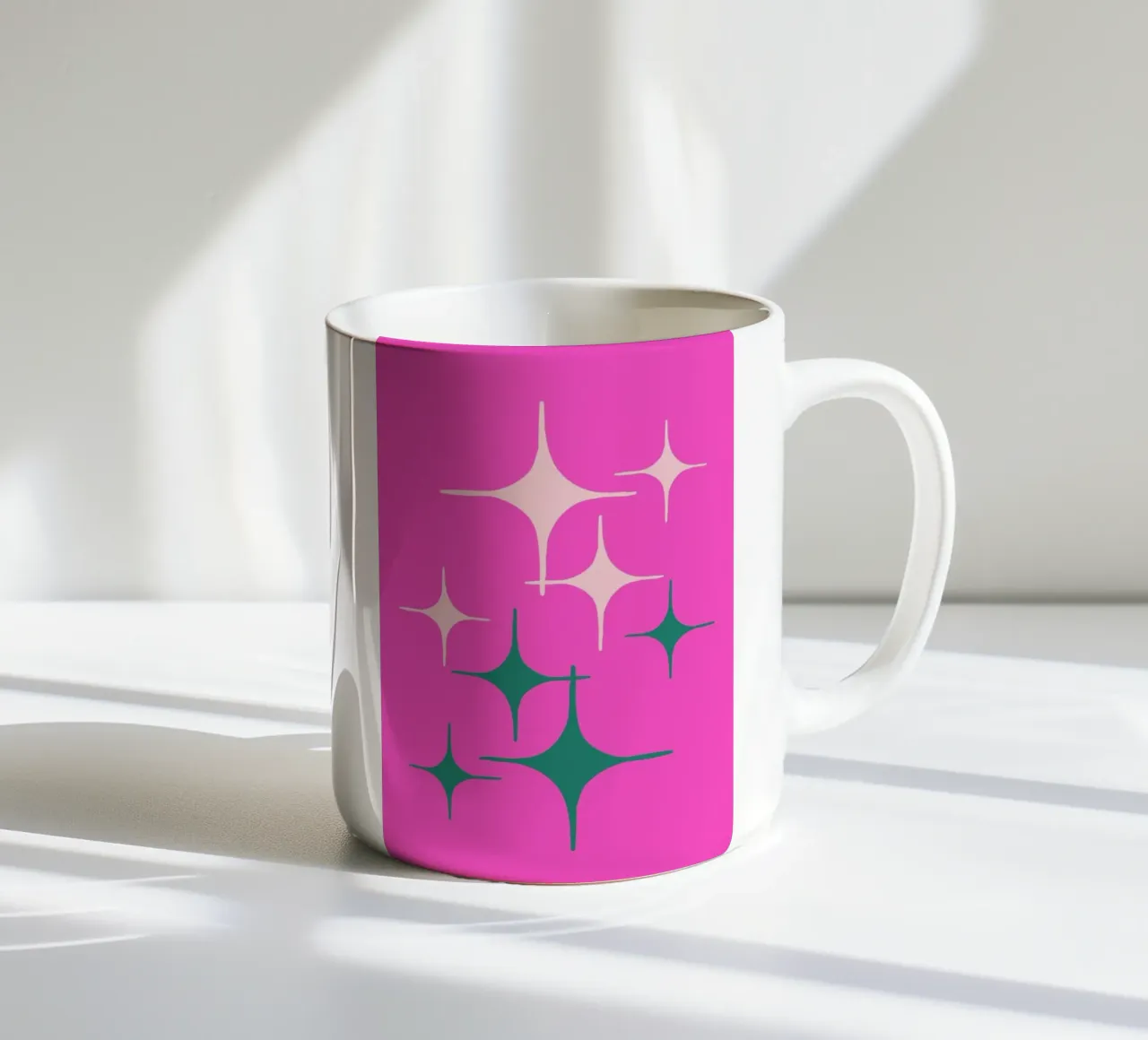 Twinkle Twinkle tazza in ceramica da Kubistika