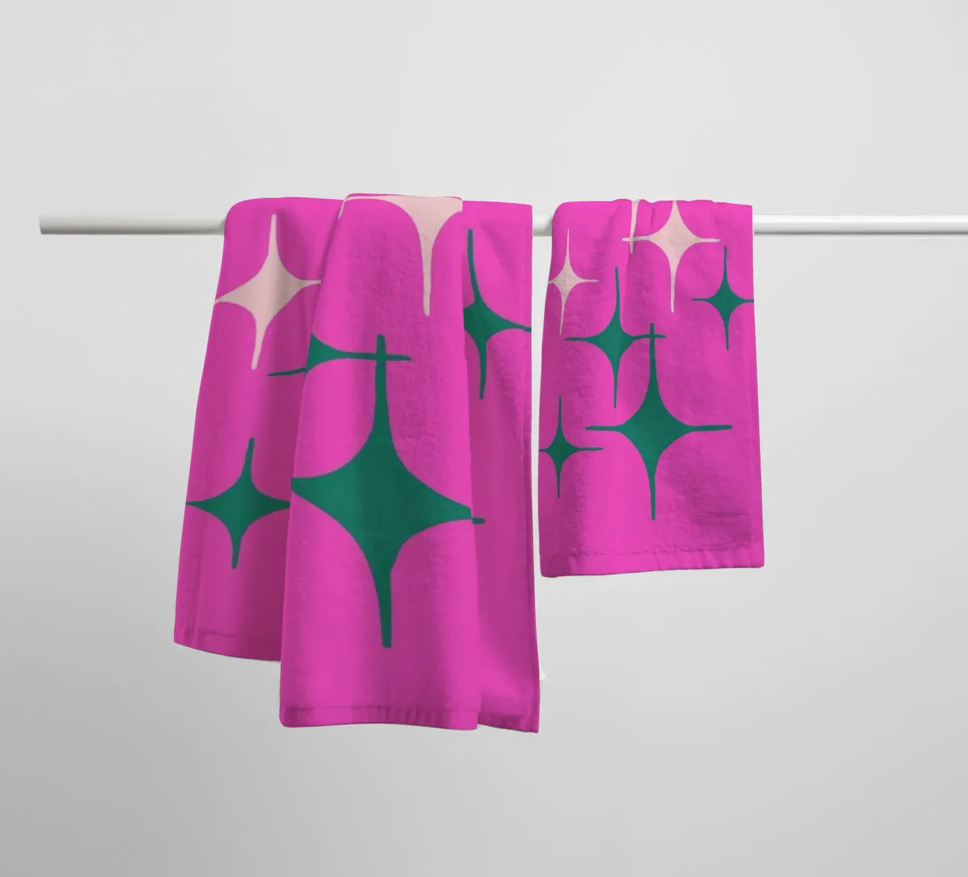 Twinkle Twinkle towel by Kubistika