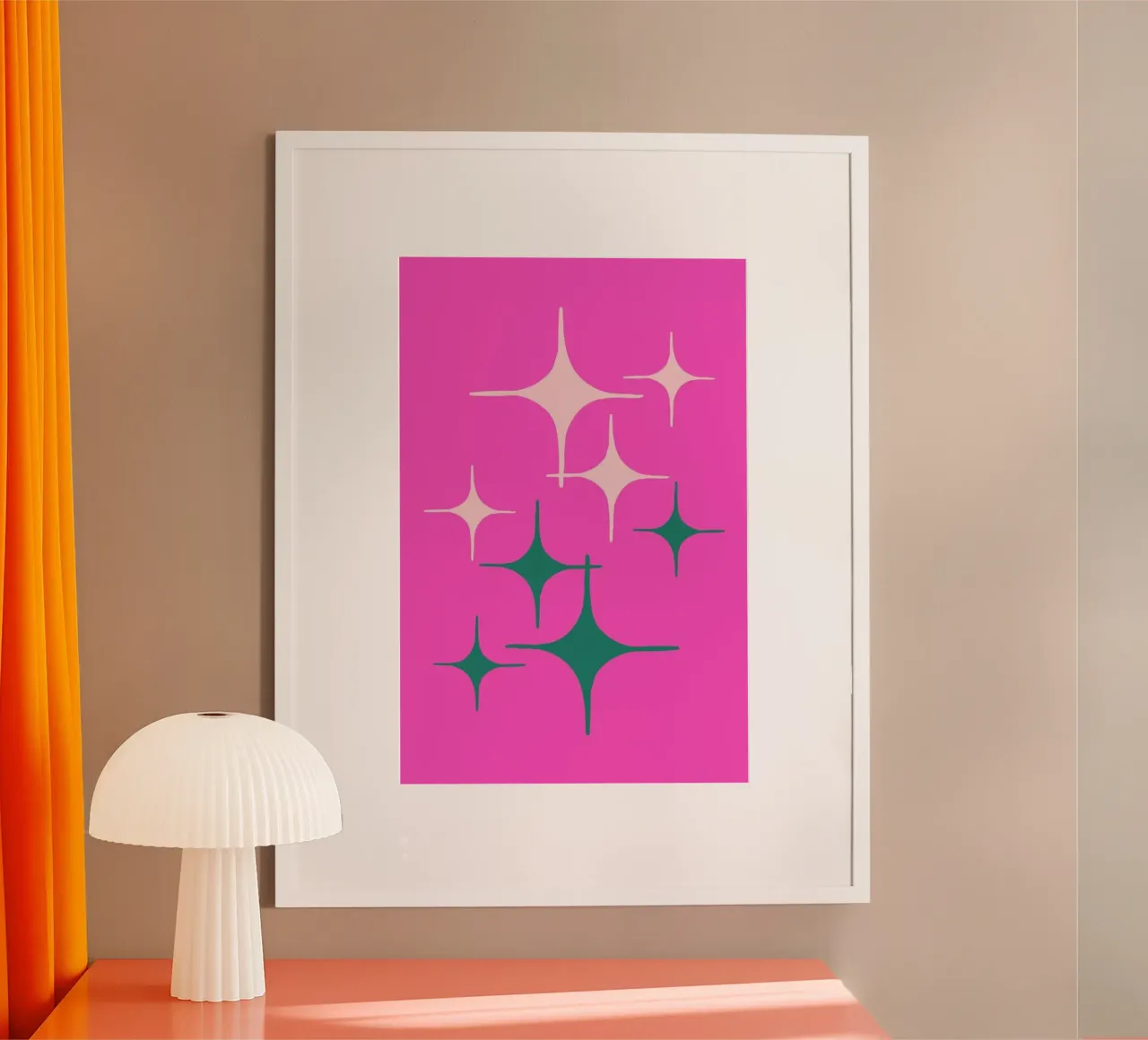 Twinkle Twinkle poster van Kubistika