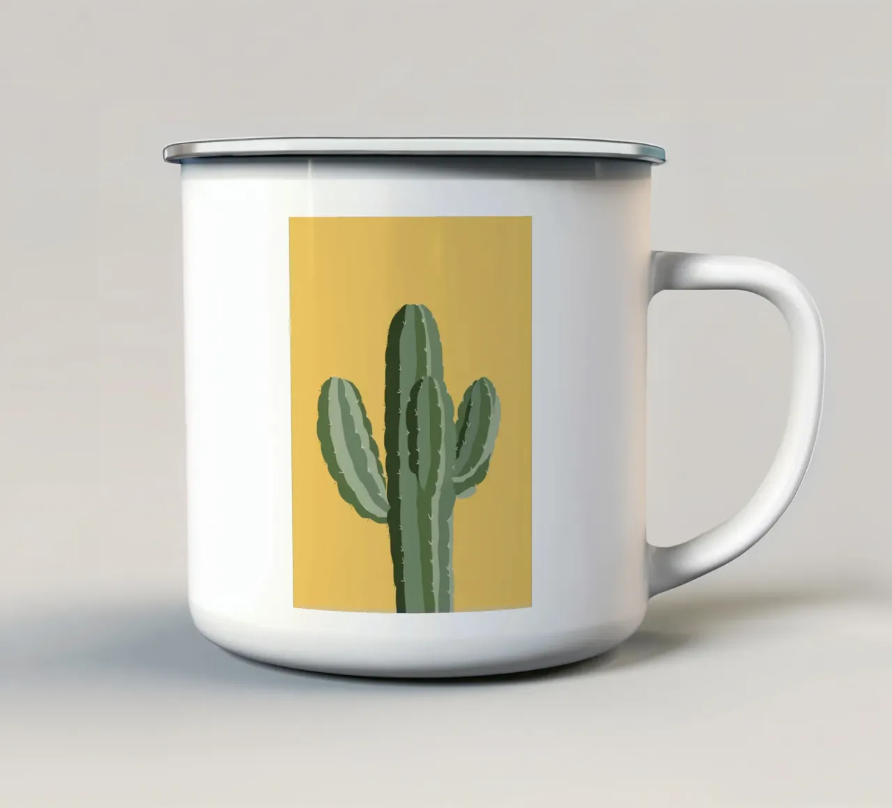Cactus 12 tazza in smalto da Little Dean