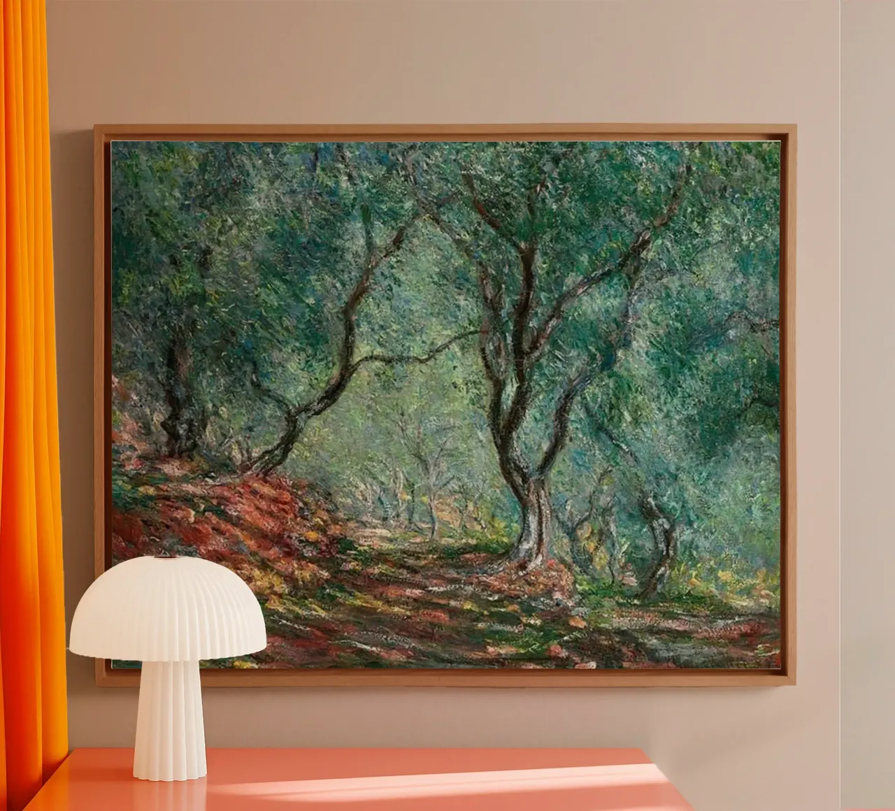 bella foresta tela con Cornice a cassetta da SMG Store