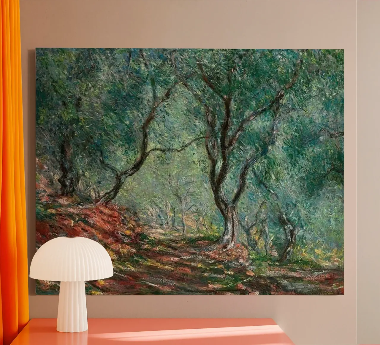 bella foresta tela con Cornice a cassetta da SMG Store