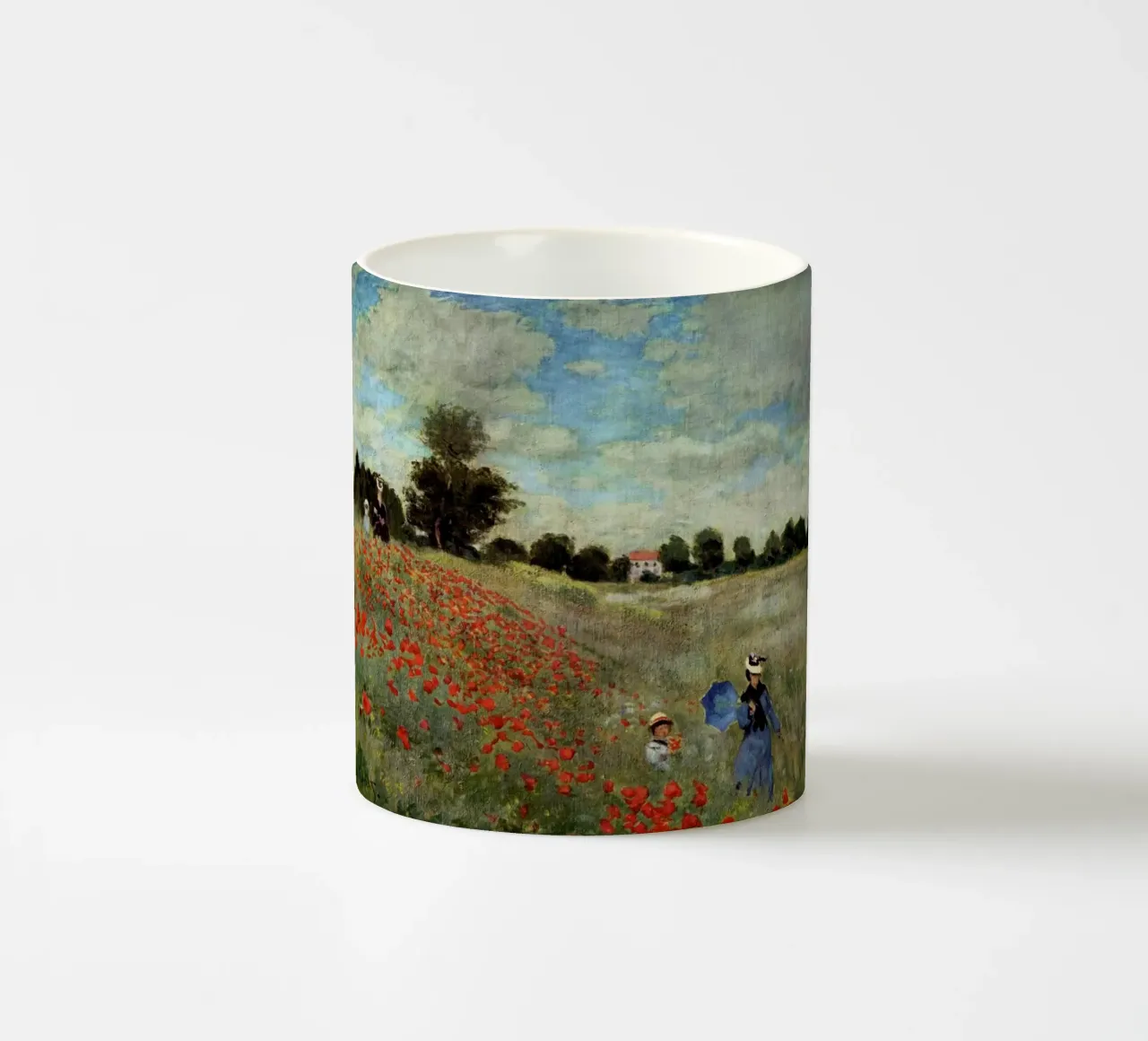 vue sur les collines fleuries mug en céramique de SMG Store