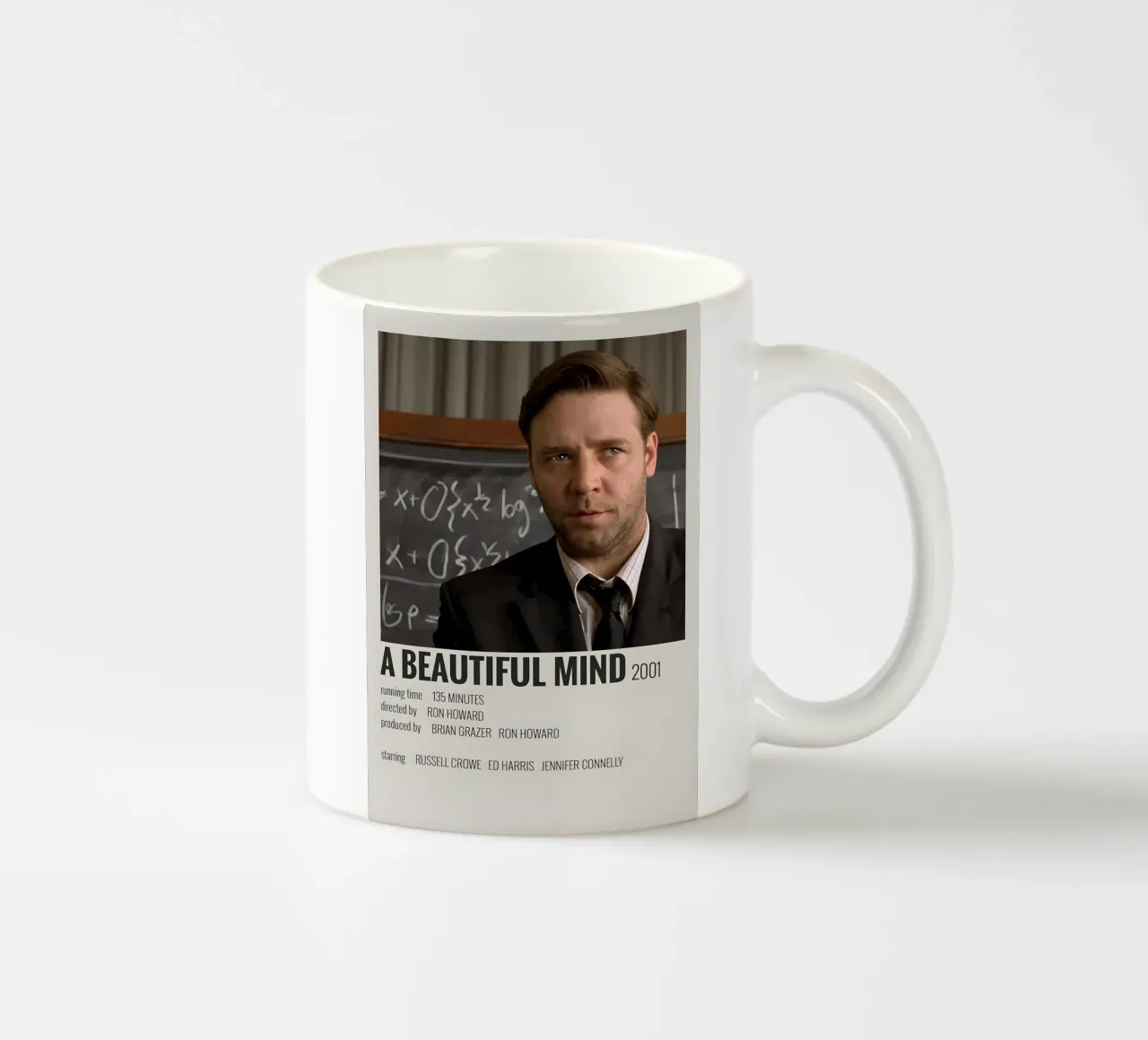 A BEAUTIFUL MIND 2001 tazza in ceramica da MVFminimalist