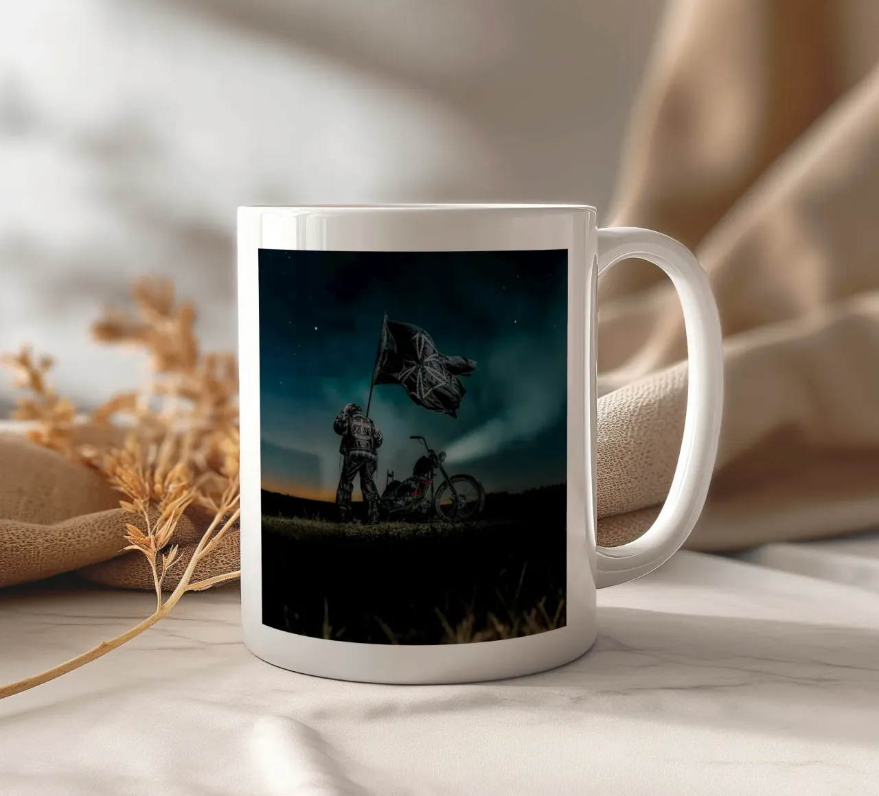 Hardstone psycho ceramic mug by Martin studio