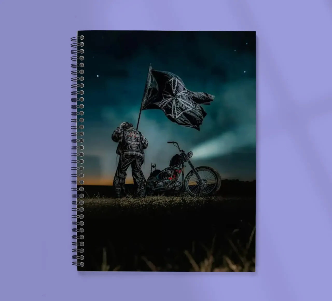 Hardstone psycho spiral notebook by Martin studio
