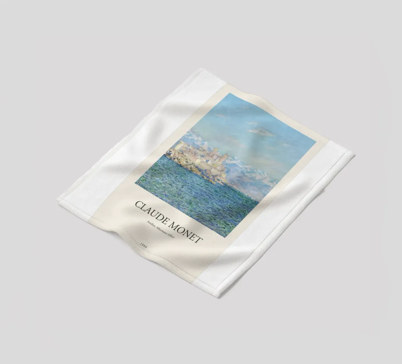 expansive mediterranean view fleece blanket by SMG Store