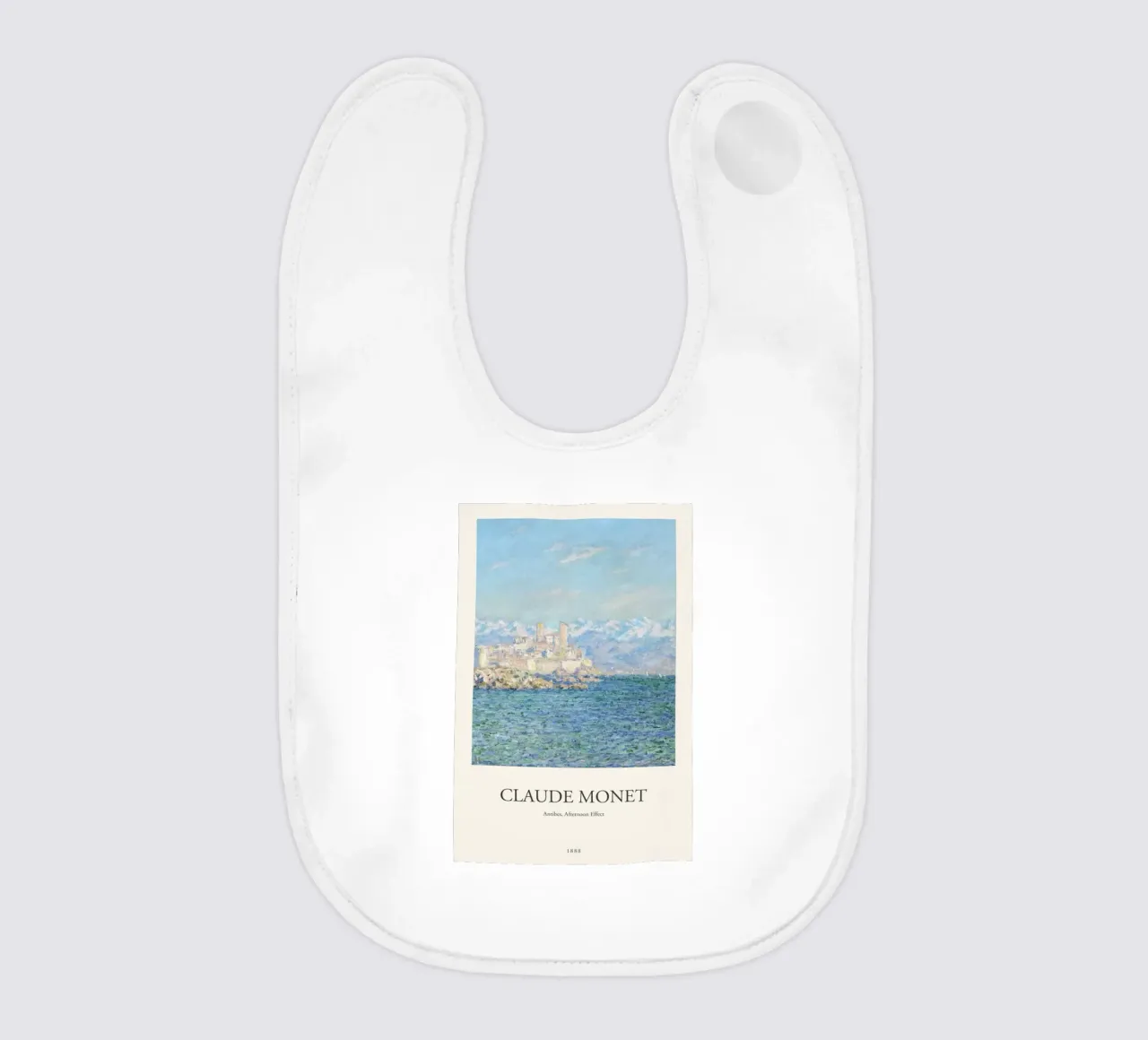 expansive mediterranean view baby bib by SMG Store