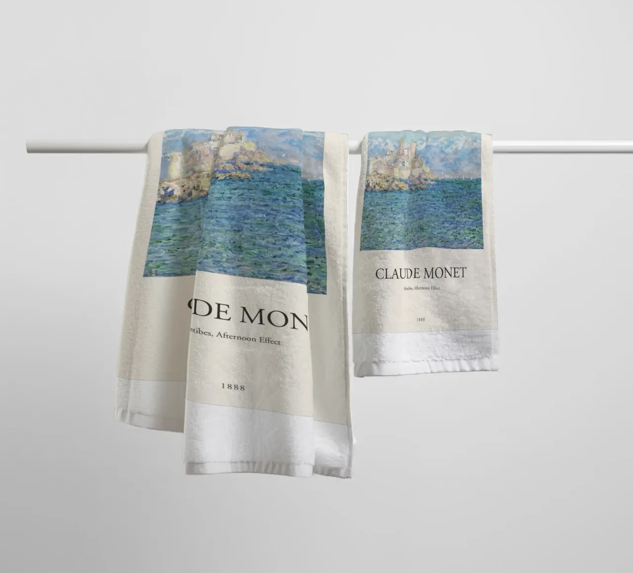 vue étendue sur la méditerranée serviette de bain de SMG Store