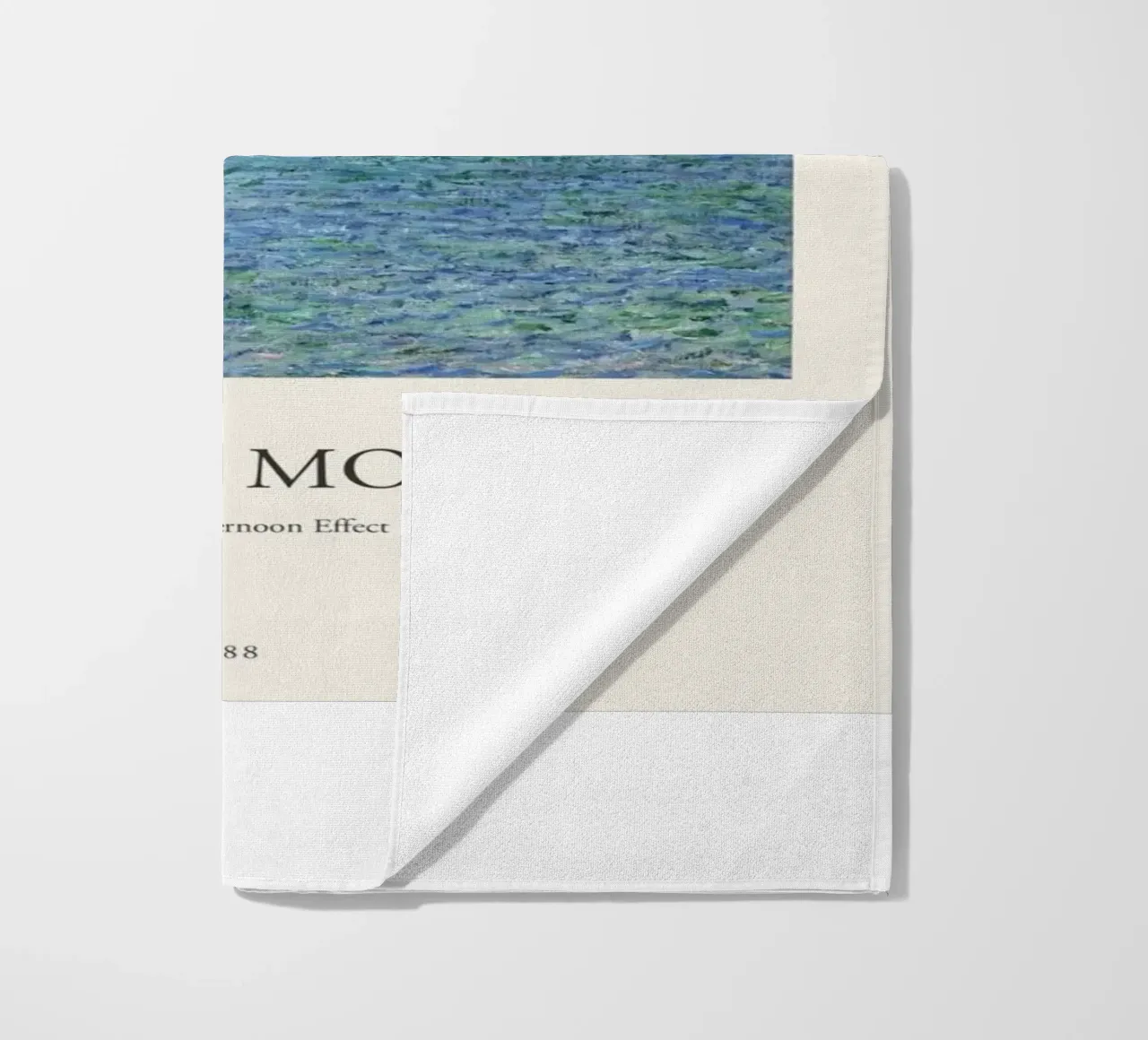 expansive mediterranean view beach towel by SMG Store