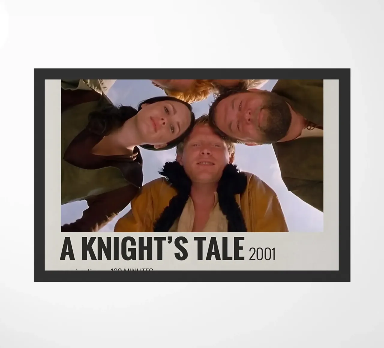 A KNIGHT'S TALE 2001 zerbino da MVFminimalist