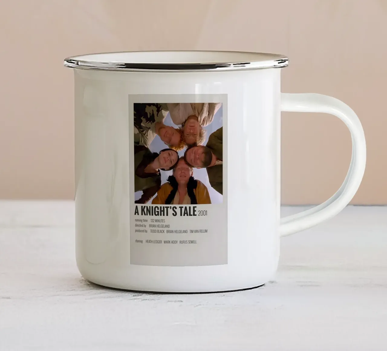 A KNIGHT'S TALE 2001 tazza in smalto da MVFminimalist