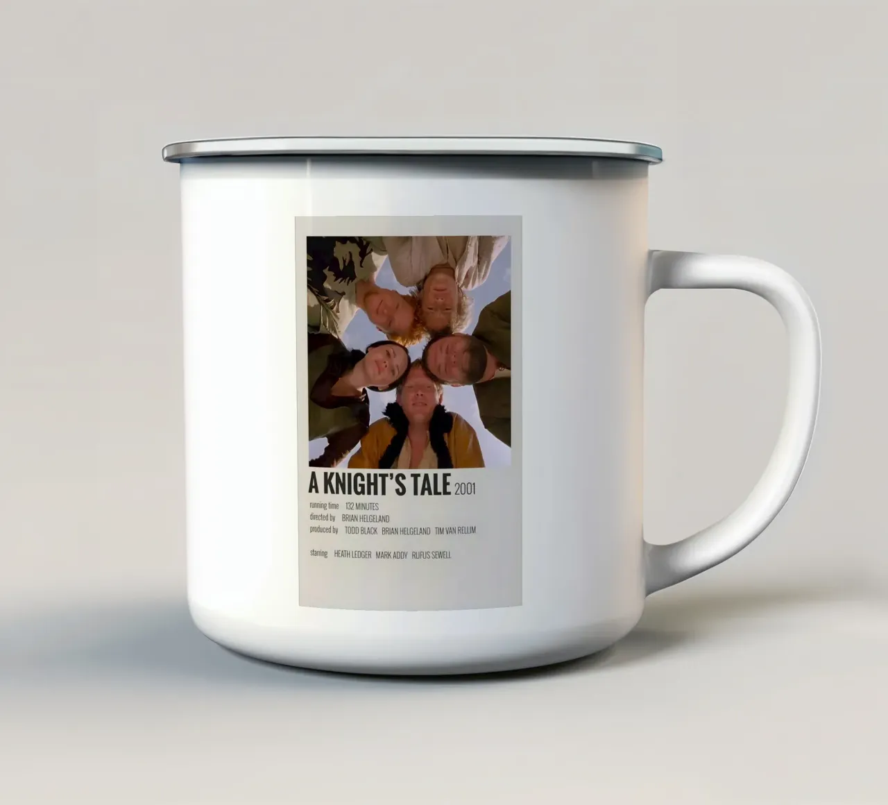 A KNIGHT'S TALE 2001 tazza in smalto da MVFminimalist