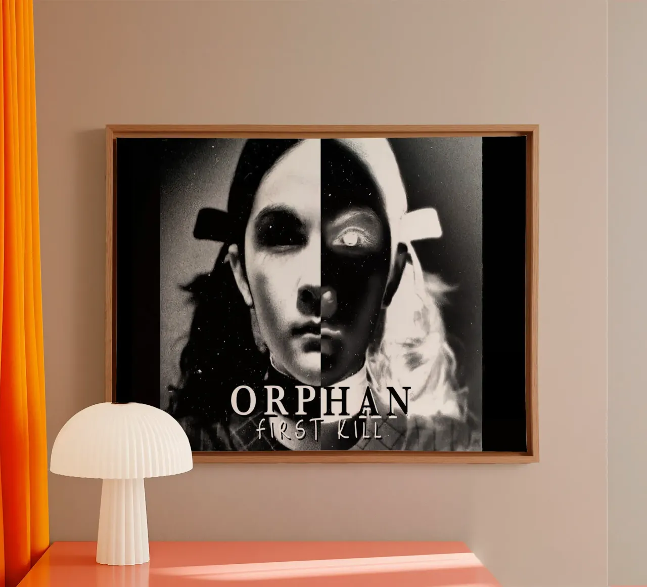 FIRST KILL ORPHAN canvas with Floater frame by Danielshop