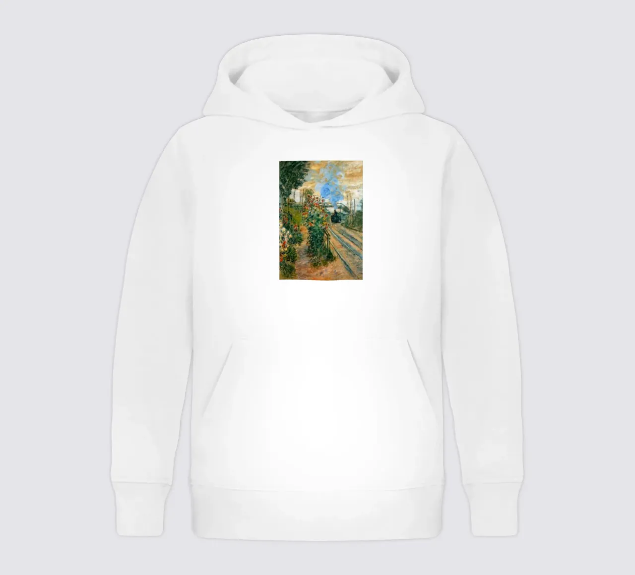vue de la gare sweat à capuche enfant de SMG Store