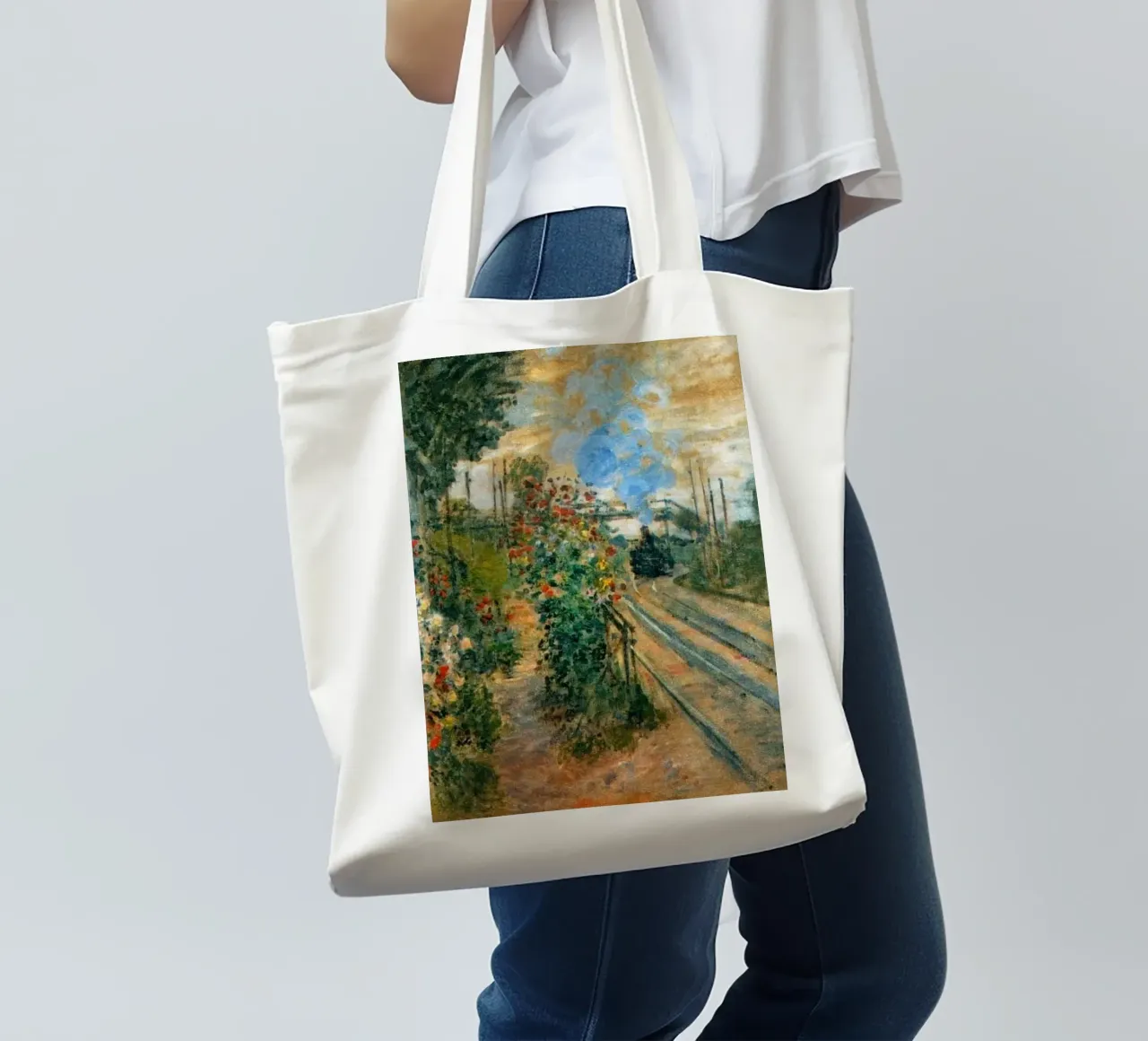 vue de la gare tote bag de SMG Store