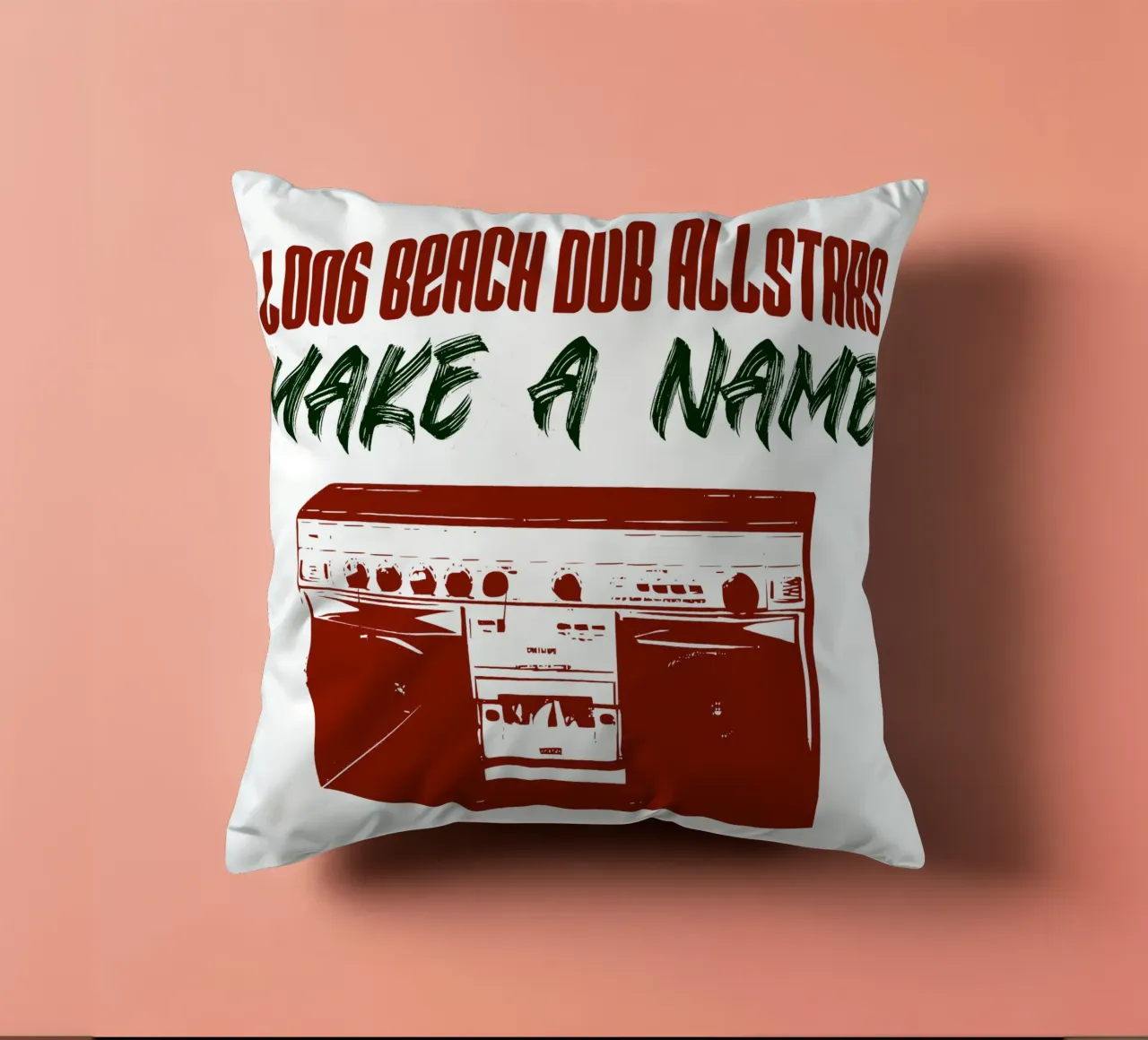Long Beach Dub Allstars Make A Name cuscino da adaptionate