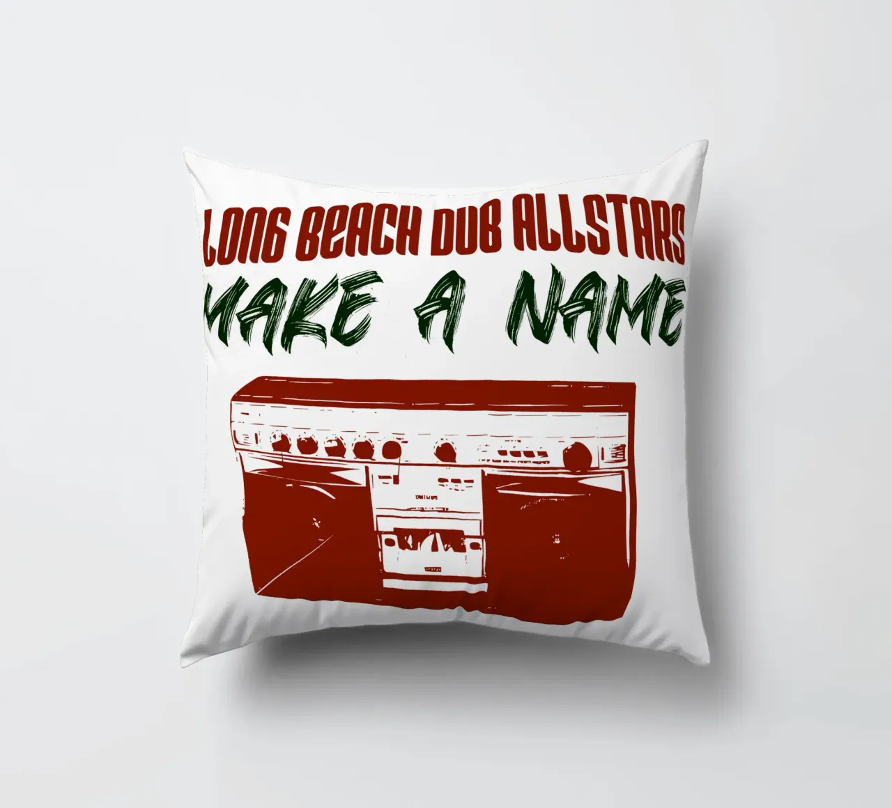 Long Beach Dub Allstars Make A Name cuscino da adaptionate