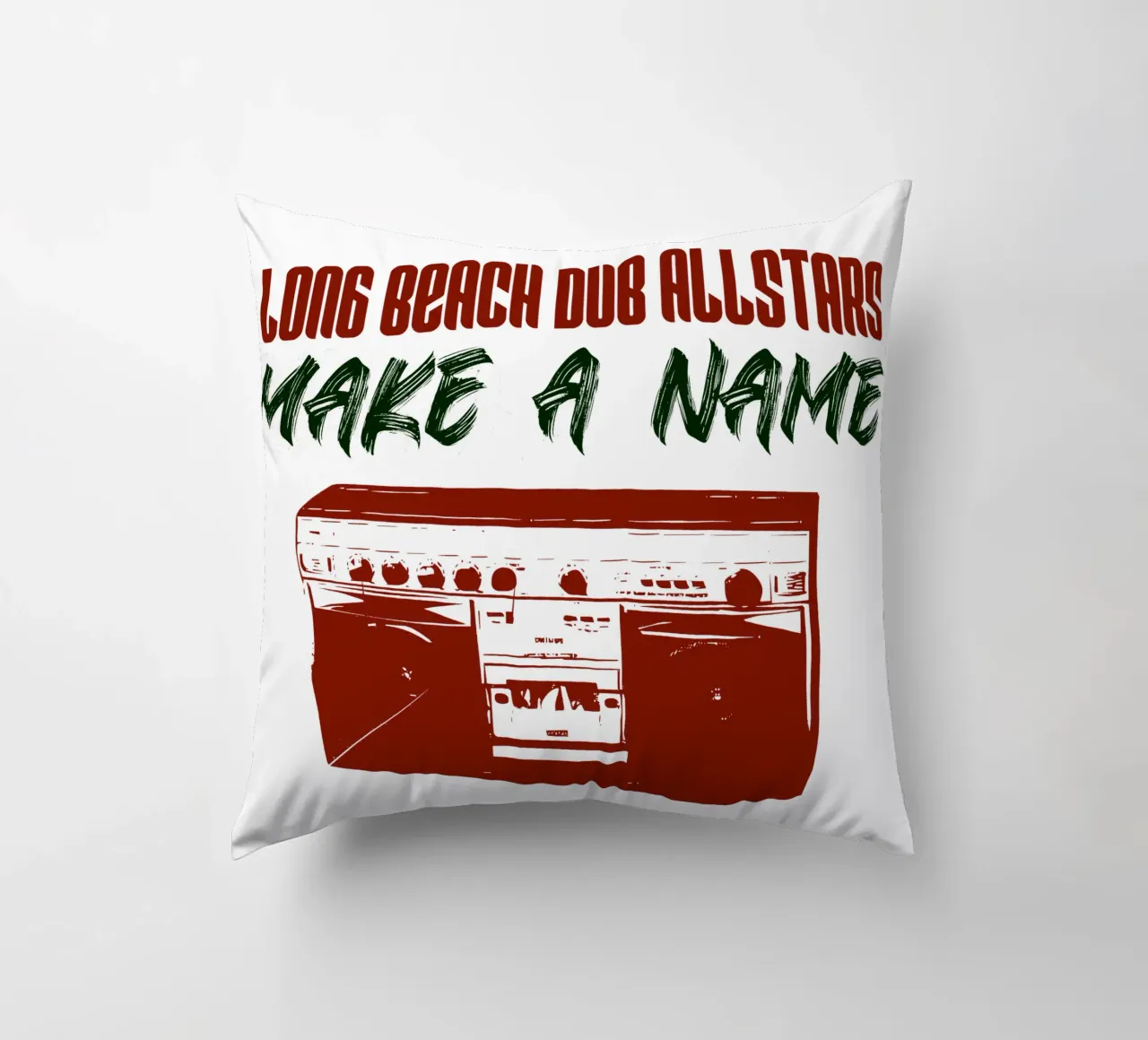 Long Beach Dub Allstars Make A Name cuscino da adaptionate