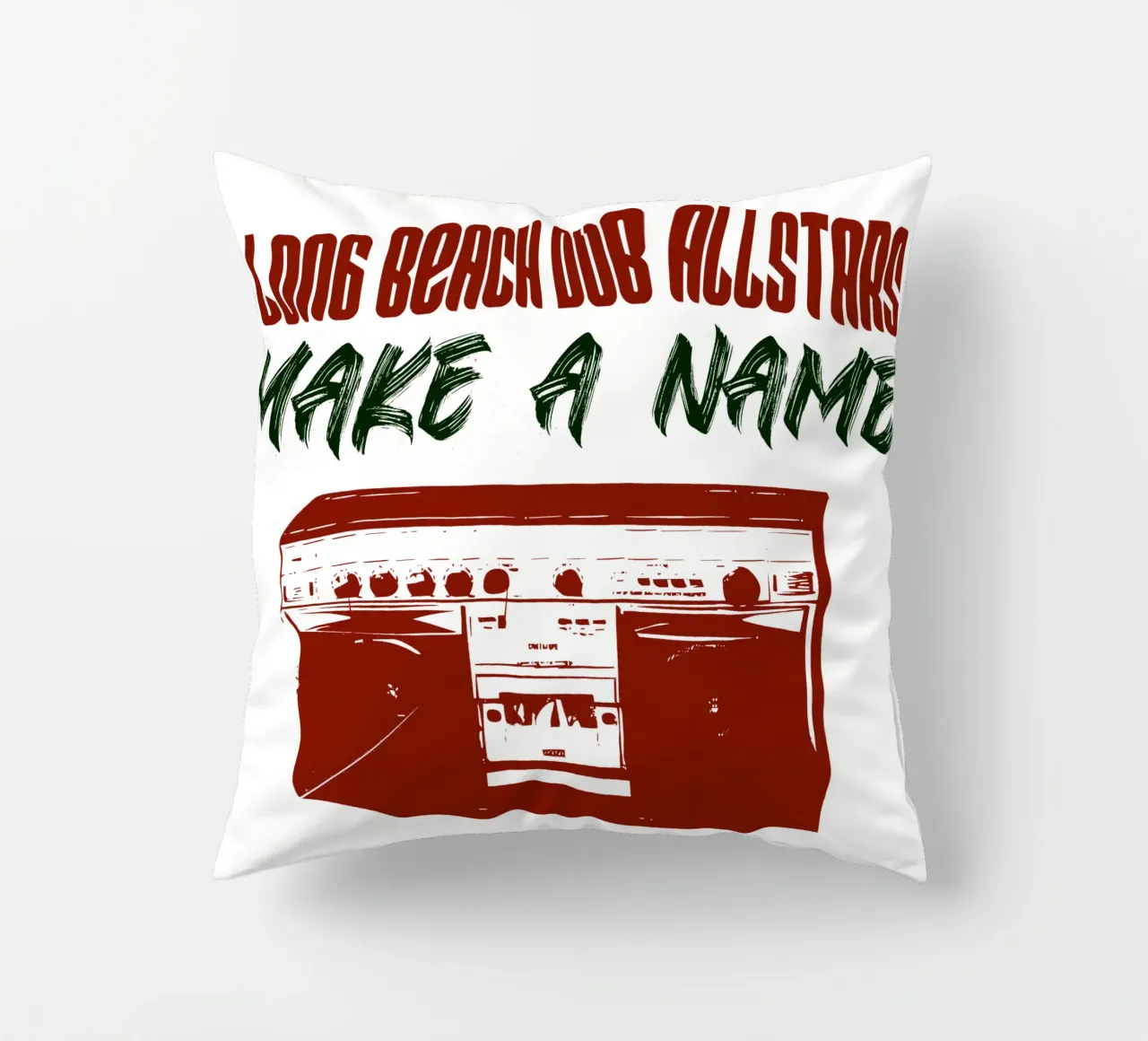 Long Beach Dub Allstars Make A Name cuscino da adaptionate