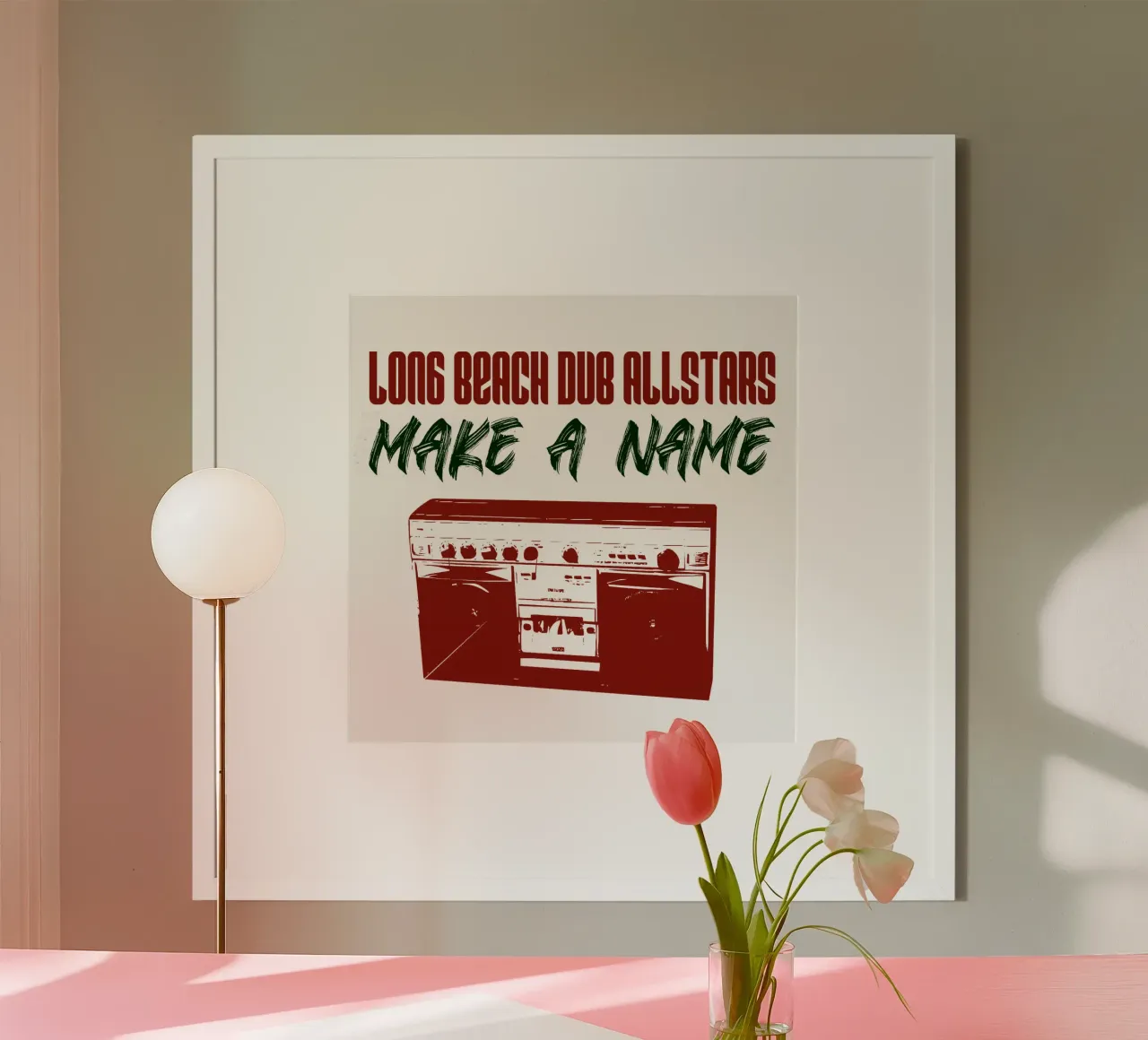 Long Beach Dub Allstars Make A Name poster da adaptionate