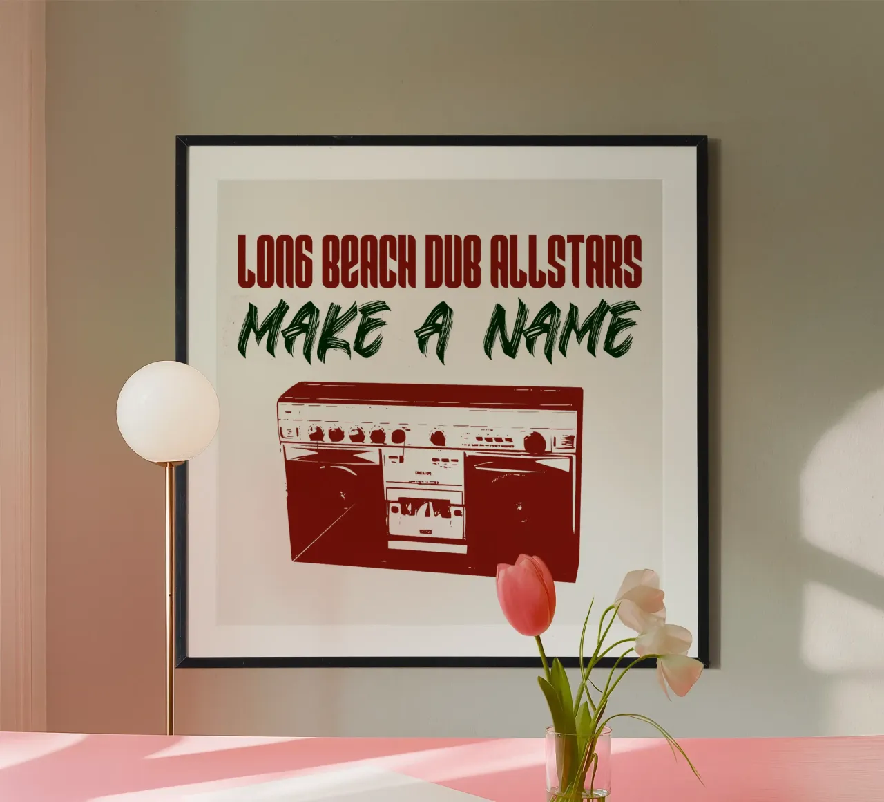 Long Beach Dub Allstars Make A Name poster da adaptionate