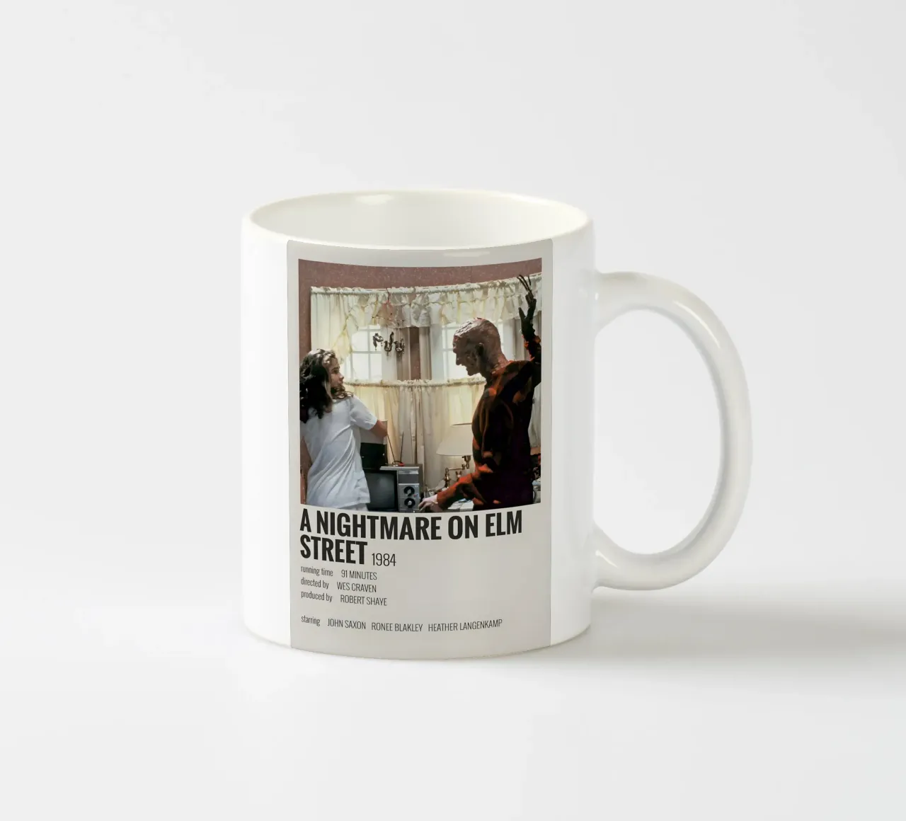 A NIGHTMARE ON ELM STREET 1984 tazza in ceramica da MVFminimalist