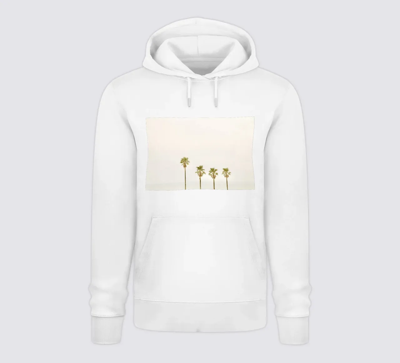 Calm Palm Trees felpa con cappuccio da KISSA STUDIO