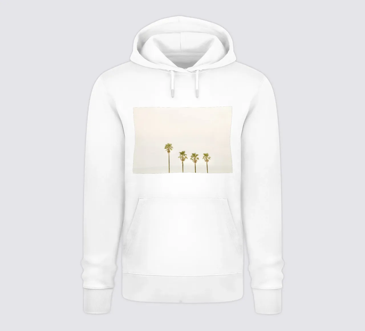 Calm Palm Trees felpa con cappuccio da KISSA STUDIO