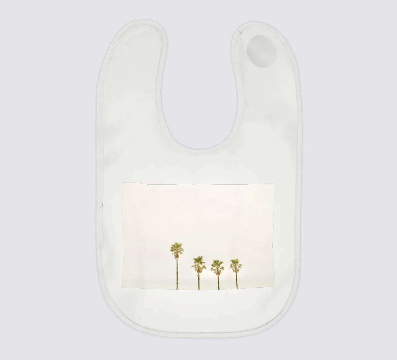 Calm Palm Trees bavaglino da KISSA STUDIO