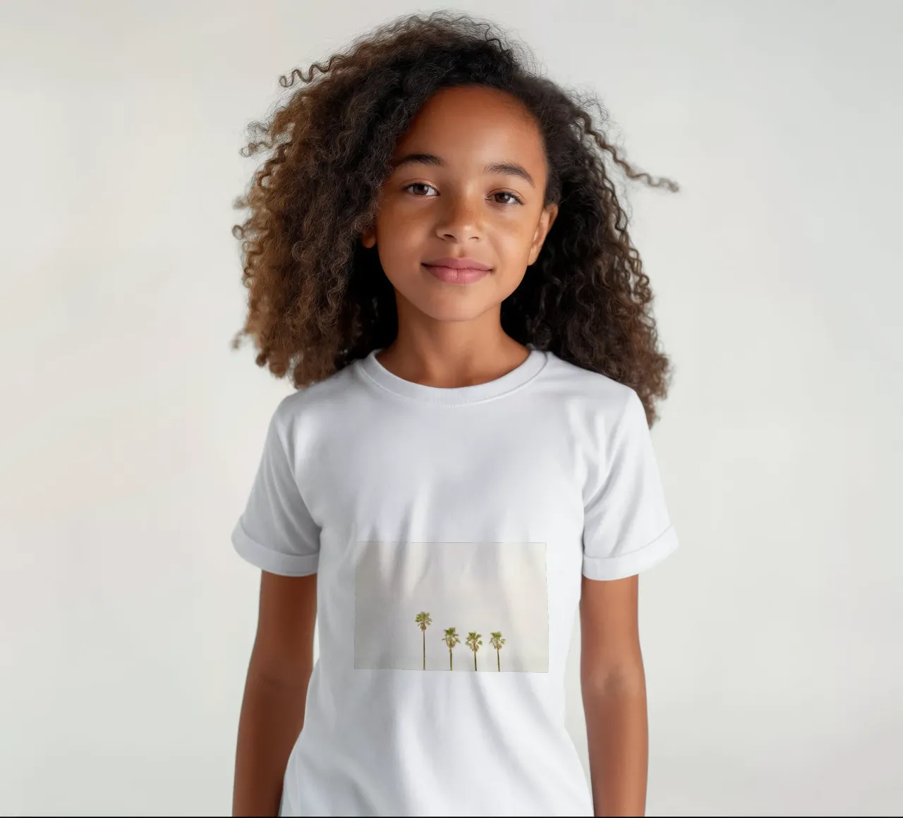 Calm Palm Trees t-shirt bambini da KISSA STUDIO