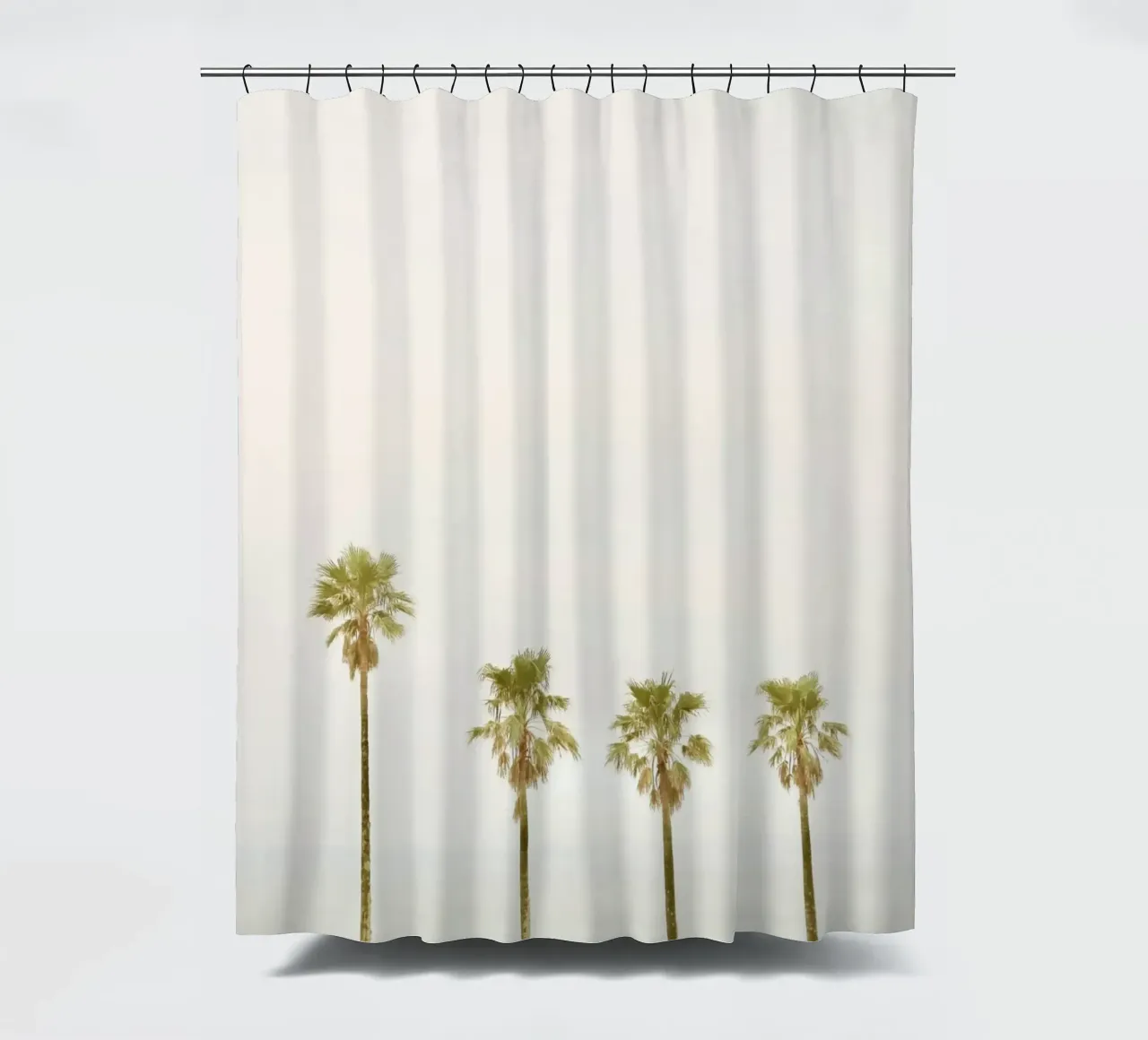 Calm Palm Trees tenda da doccia da KISSA STUDIO