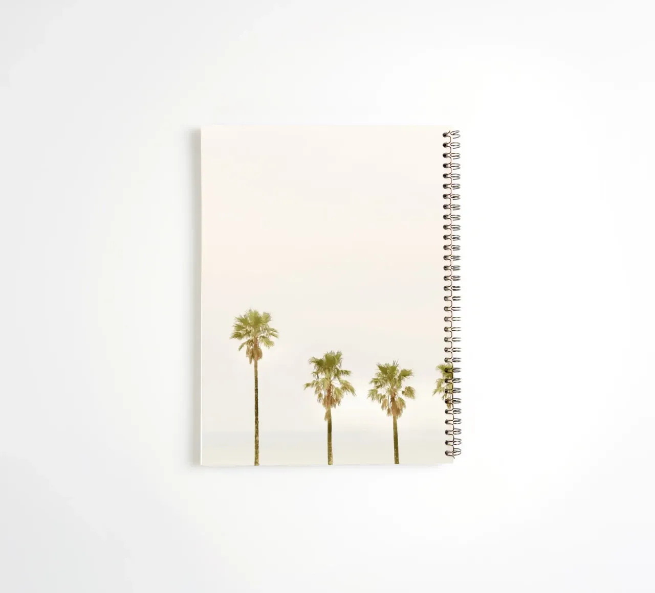 Calm Palm Trees spiral notebook by KISSA STUDIO