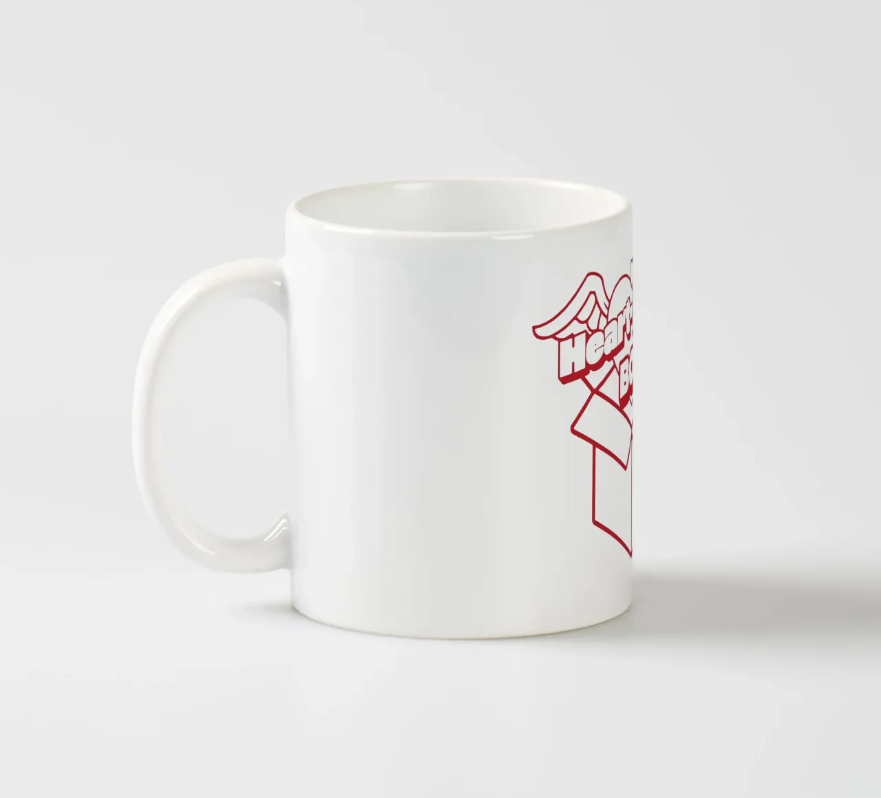 Scatola a forma di cuore tazza in ceramica da Gunawan Rb