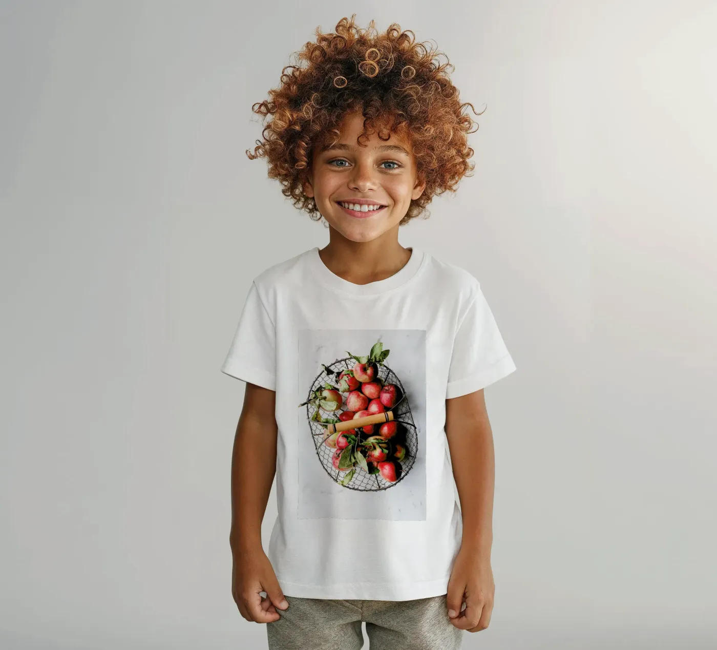 Äpfel t-shirt bambini da Eat this