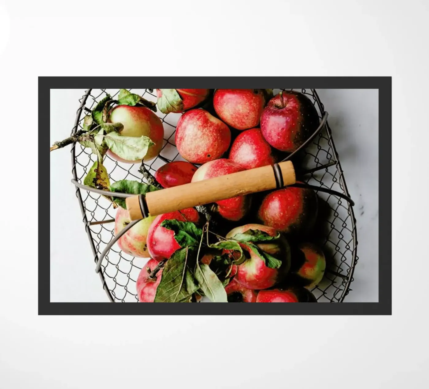 Äpfel doormat by Eat this