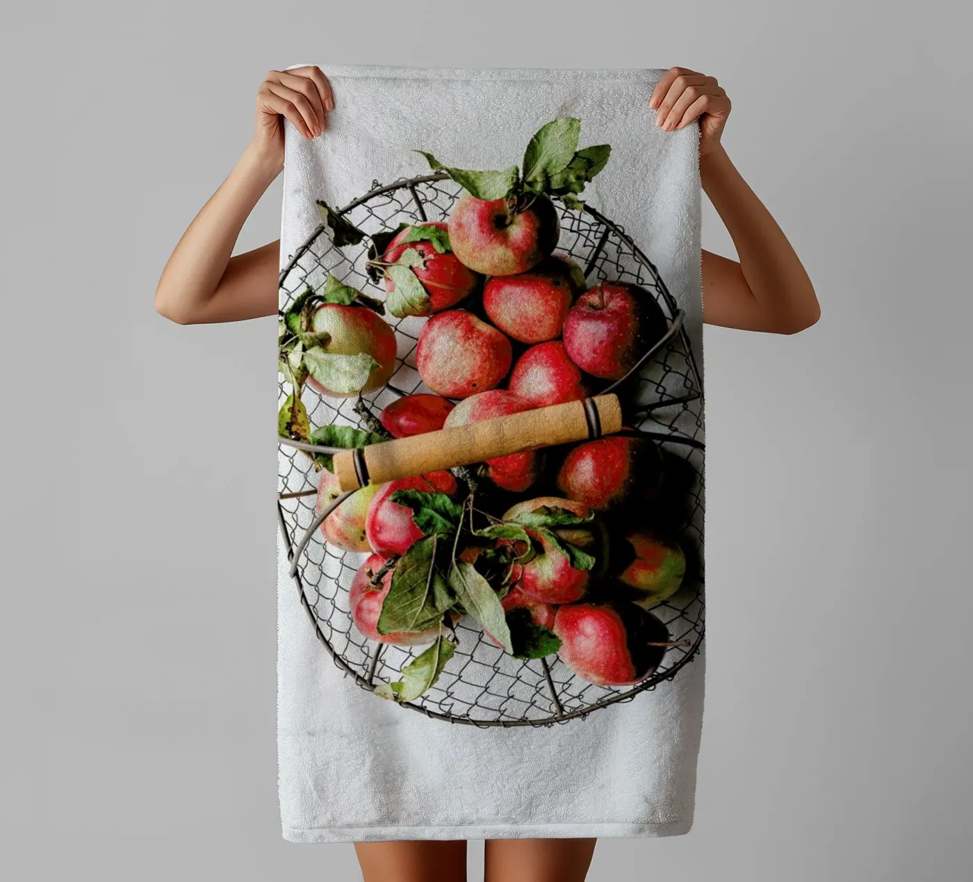Äpfel badhanddoek van Eat this
