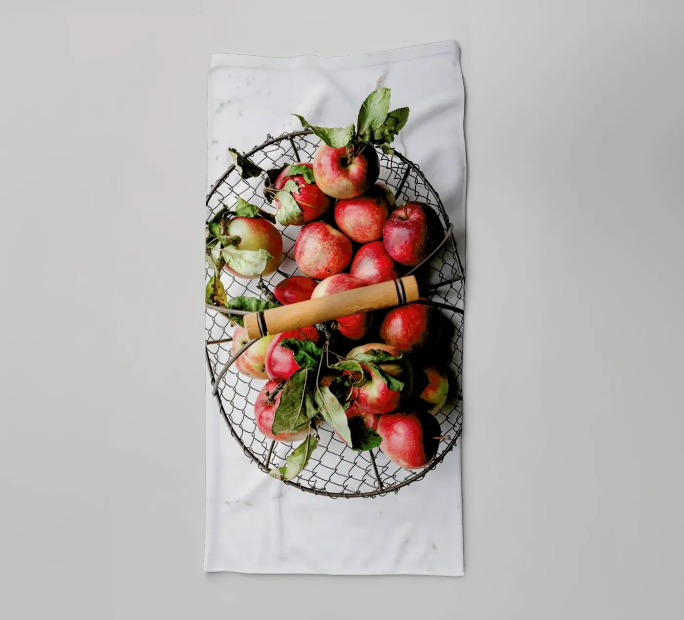 Äpfel badhanddoek van Eat this