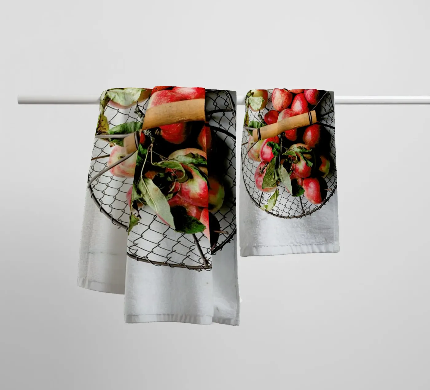Äpfel badhanddoek van Eat this