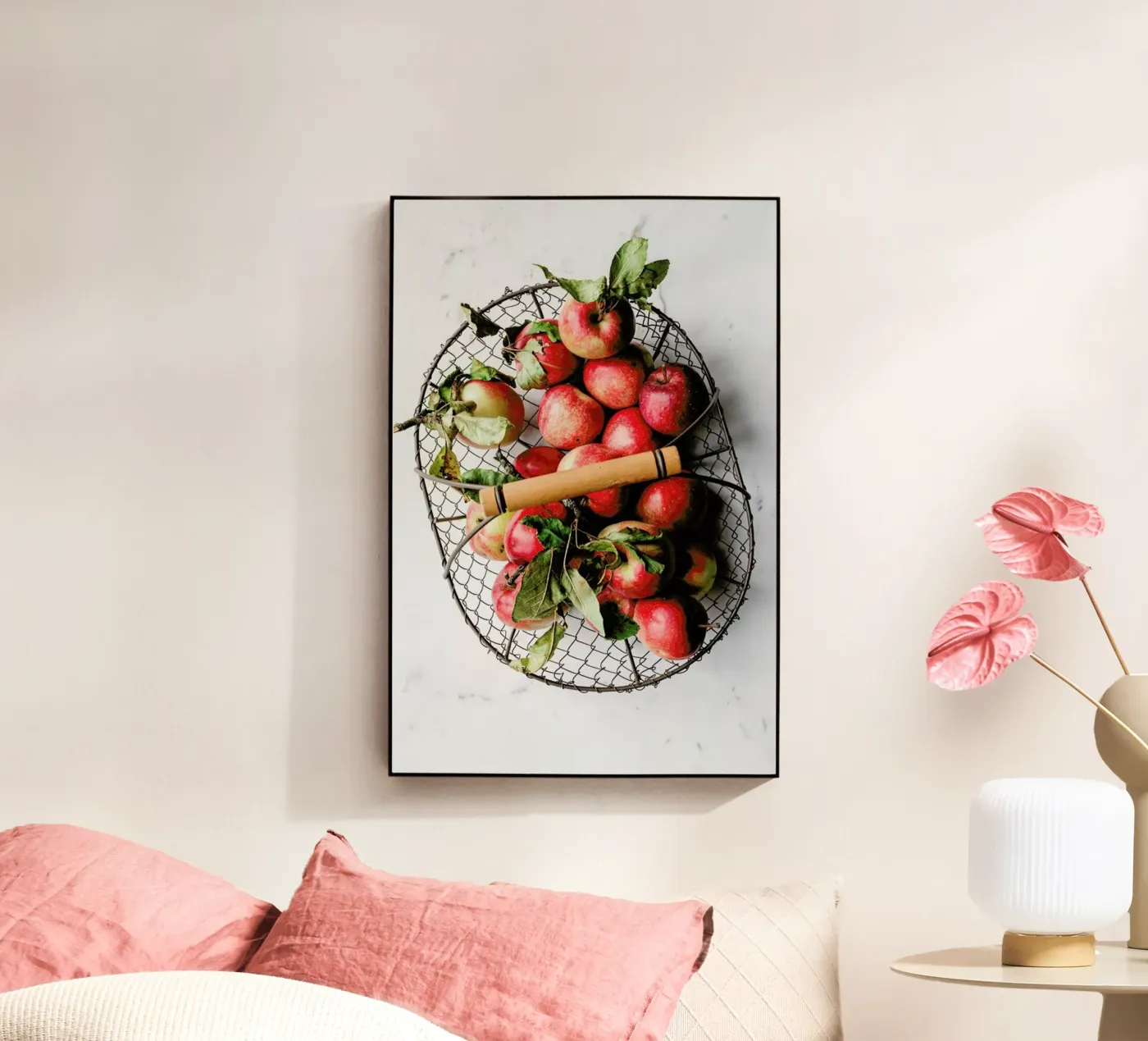 Äpfel plexiglass da Eat this