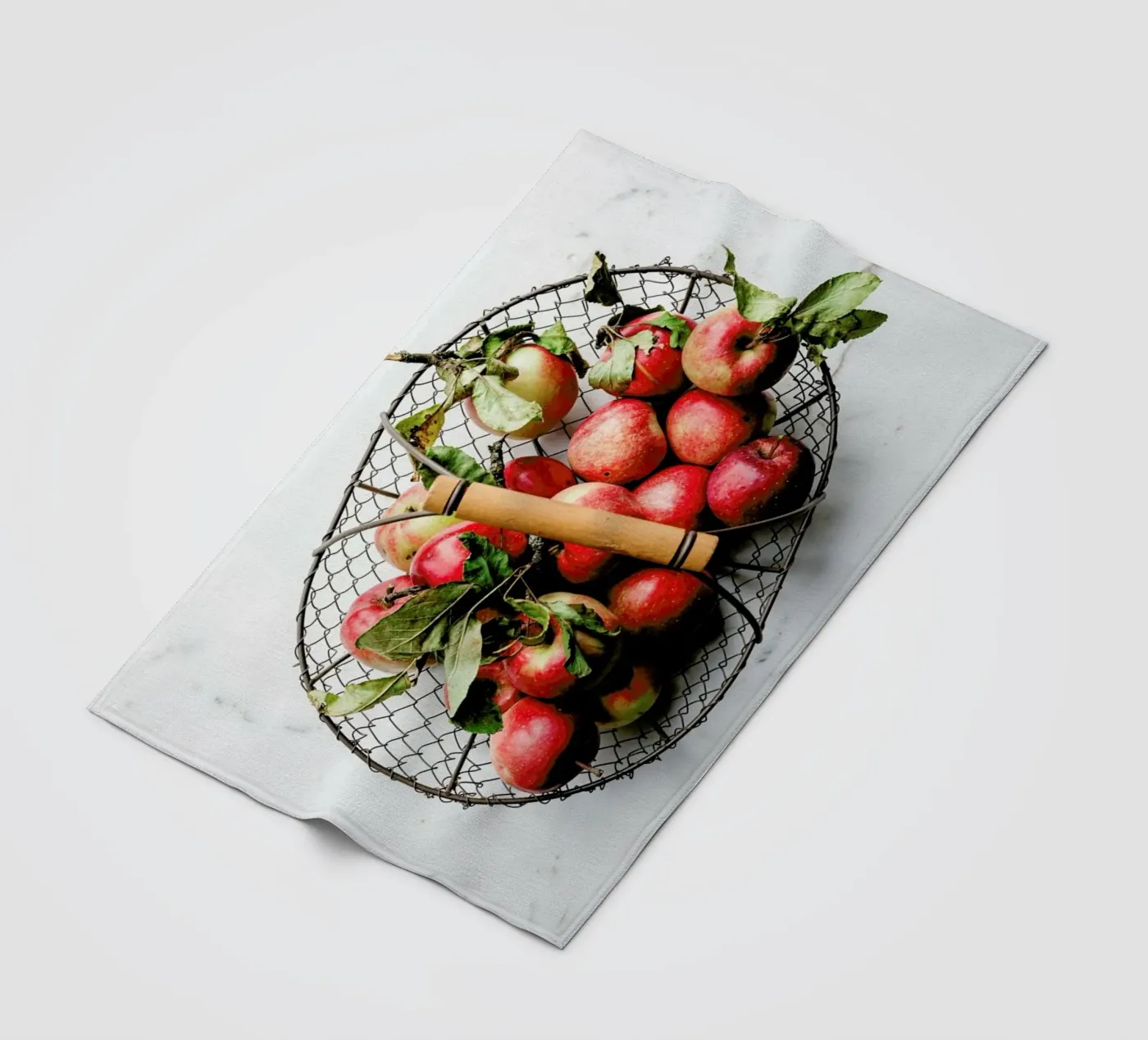 Äpfel Fleecedecke von Eat this