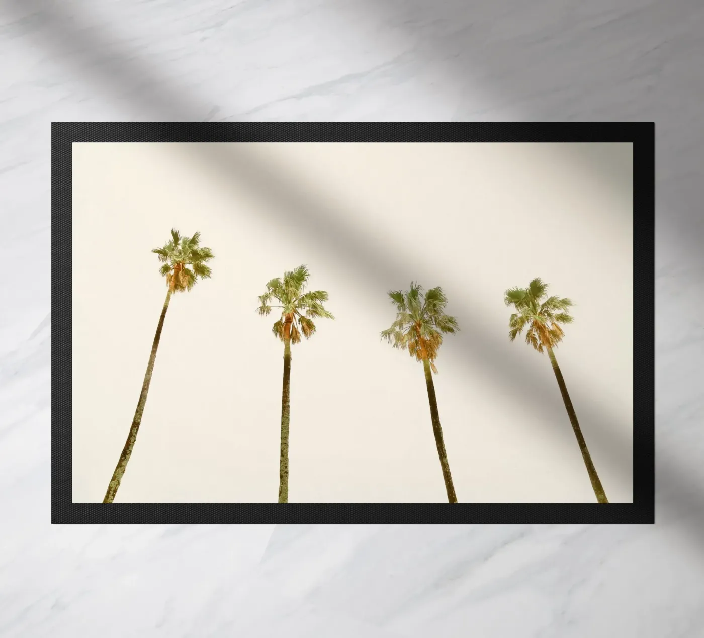 Palmbomen deurmat van KISSA STUDIO