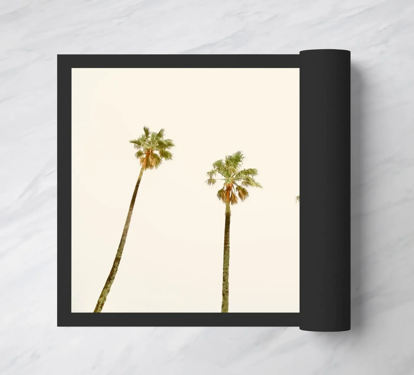 Palmbomen deurmat van KISSA STUDIO