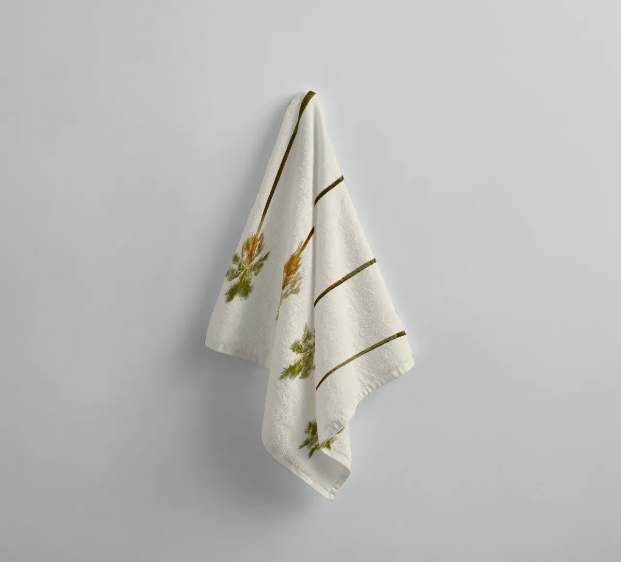 Palm Trees towel by KISSA STUDIO
