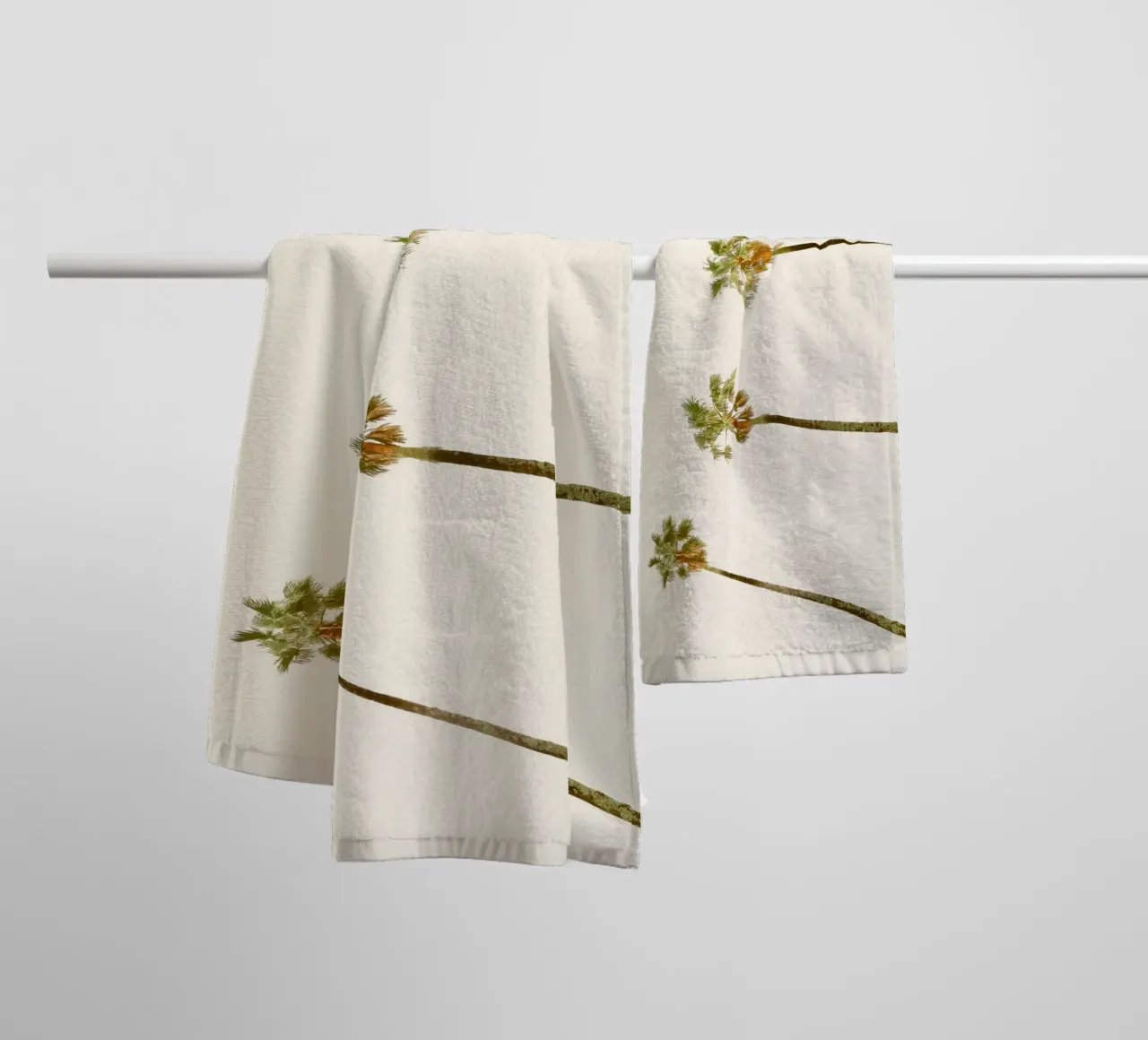 Palm Trees towel by KISSA STUDIO